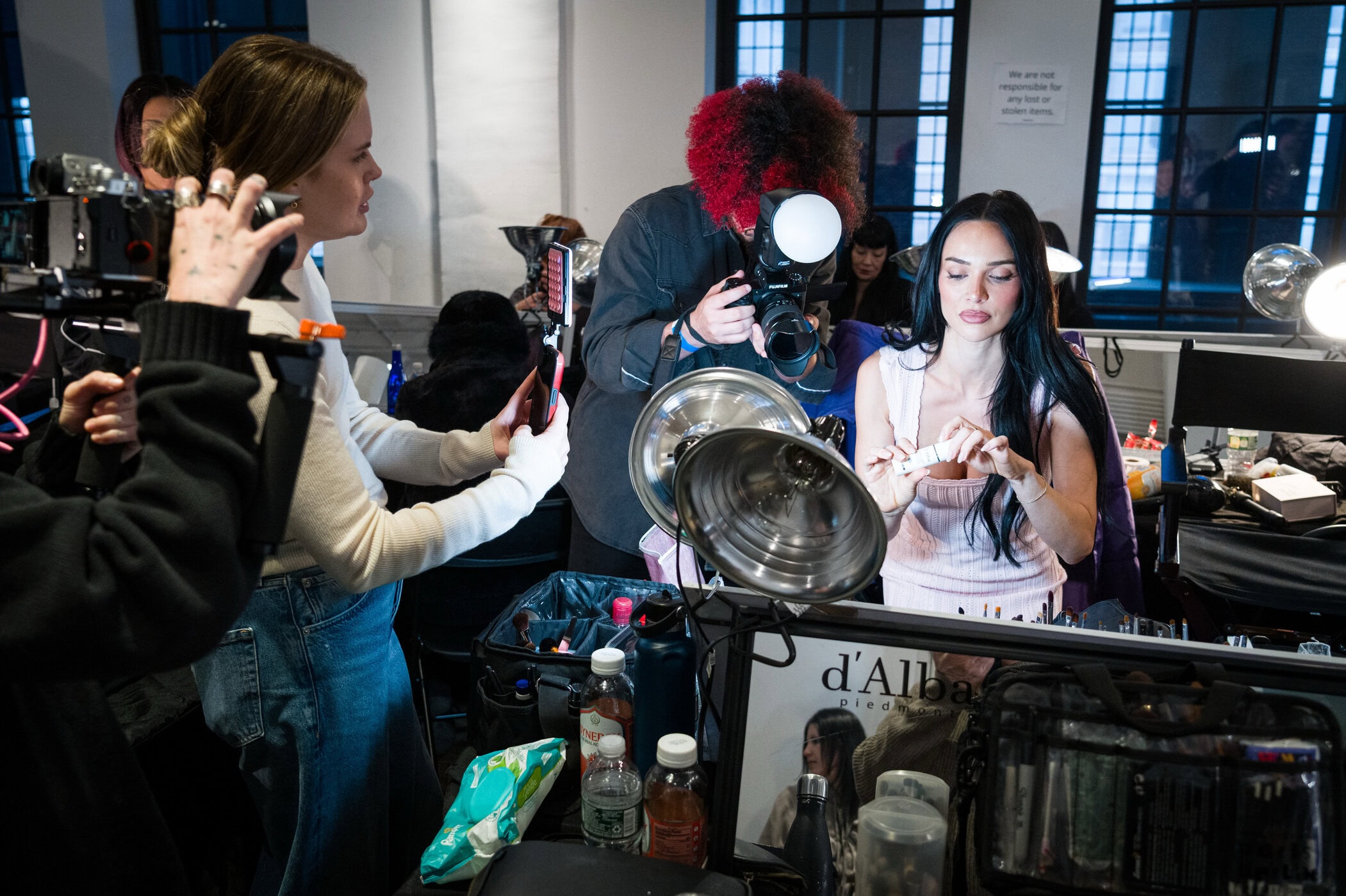 Collina Strada Fall 2026 Fashion Show Backstage