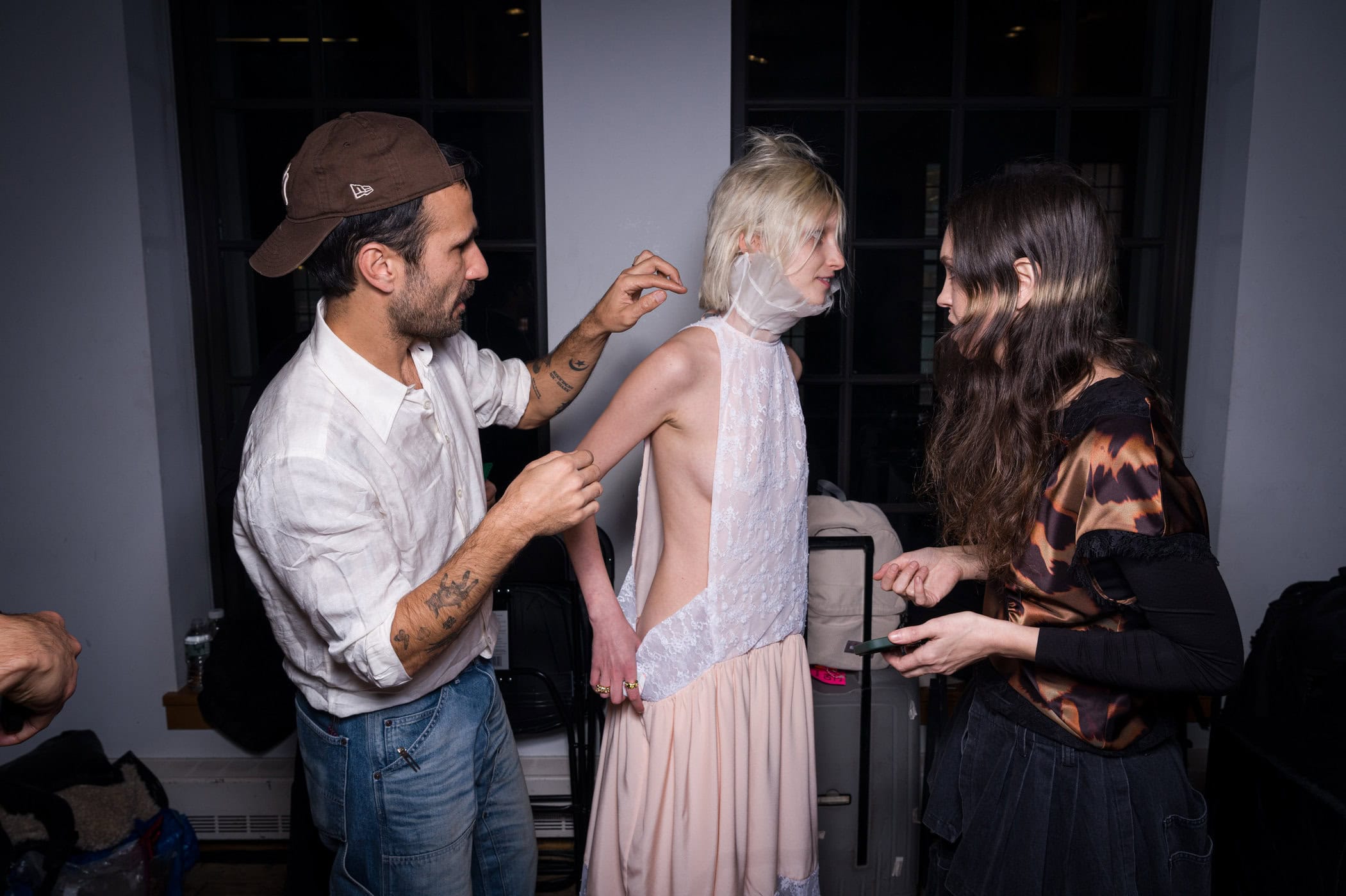 Collina Strada Fall 2026 Fashion Show Backstage