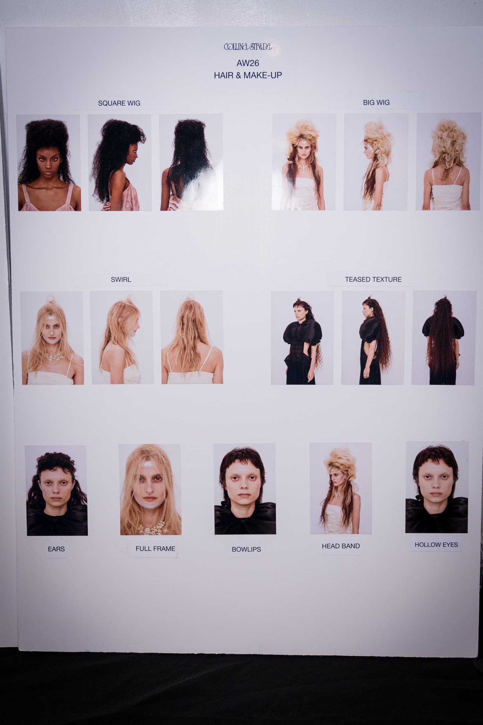 Collina Strada Fall 2026 Fashion Show Backstage