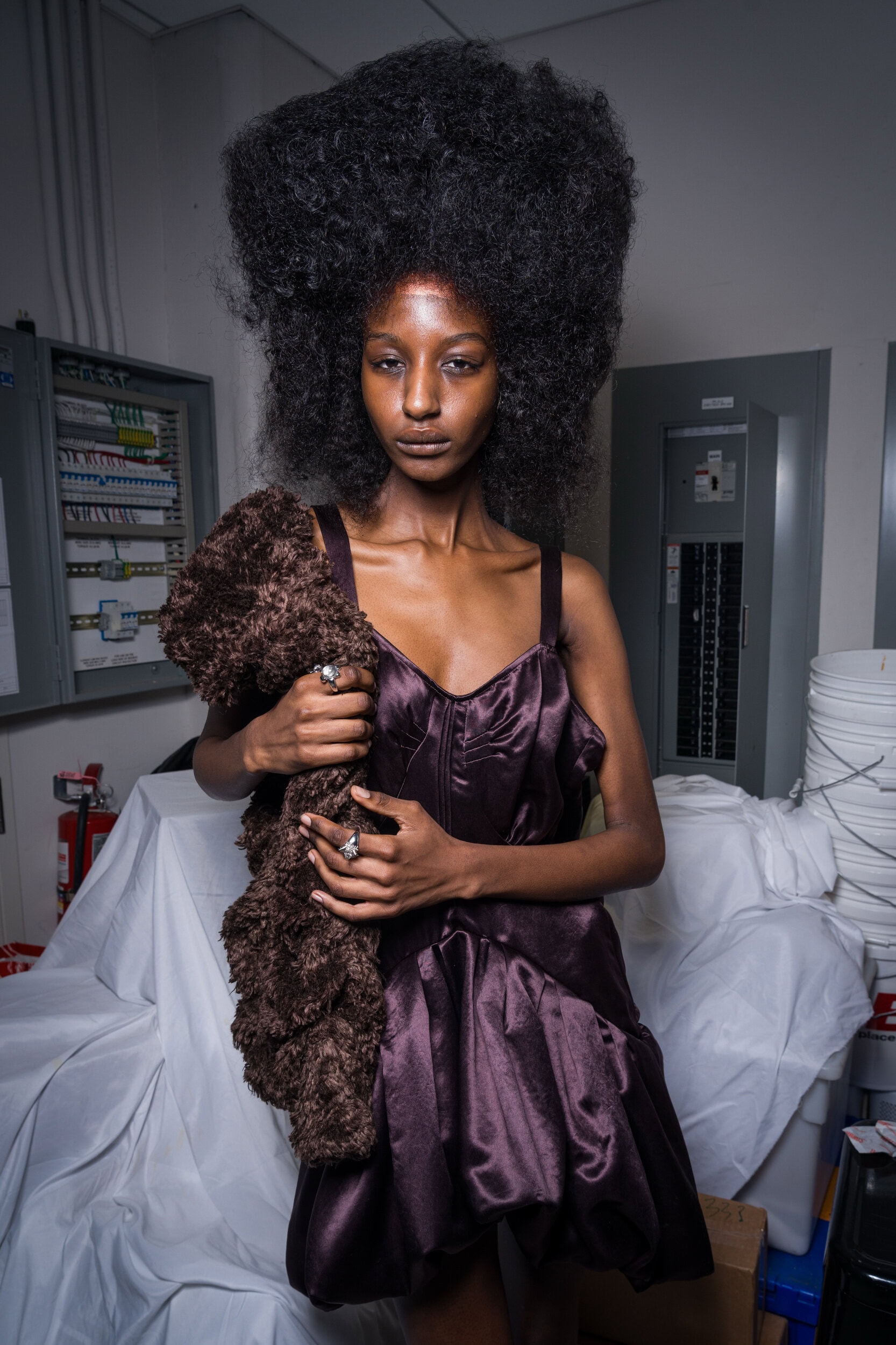 Collina Strada Fall 2026 Fashion Show Backstage