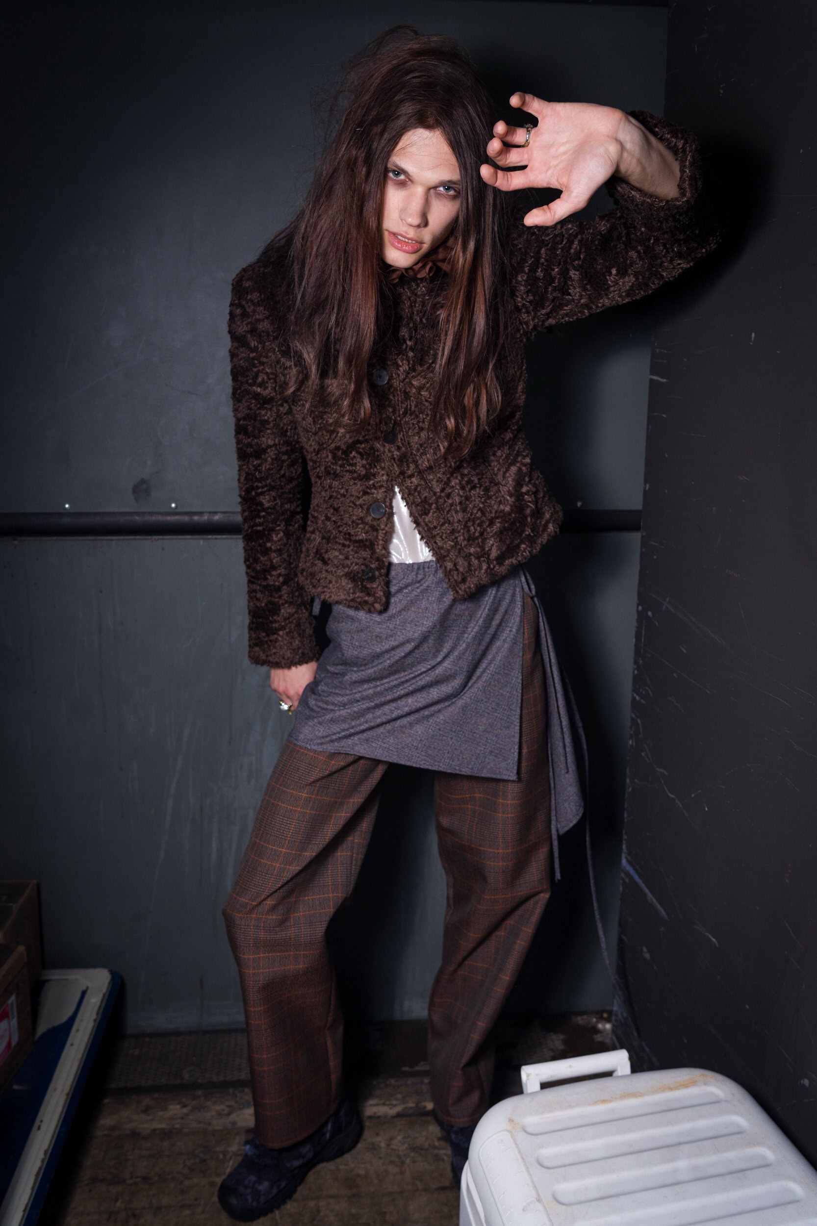 Collina Strada Fall 2026 Fashion Show Backstage