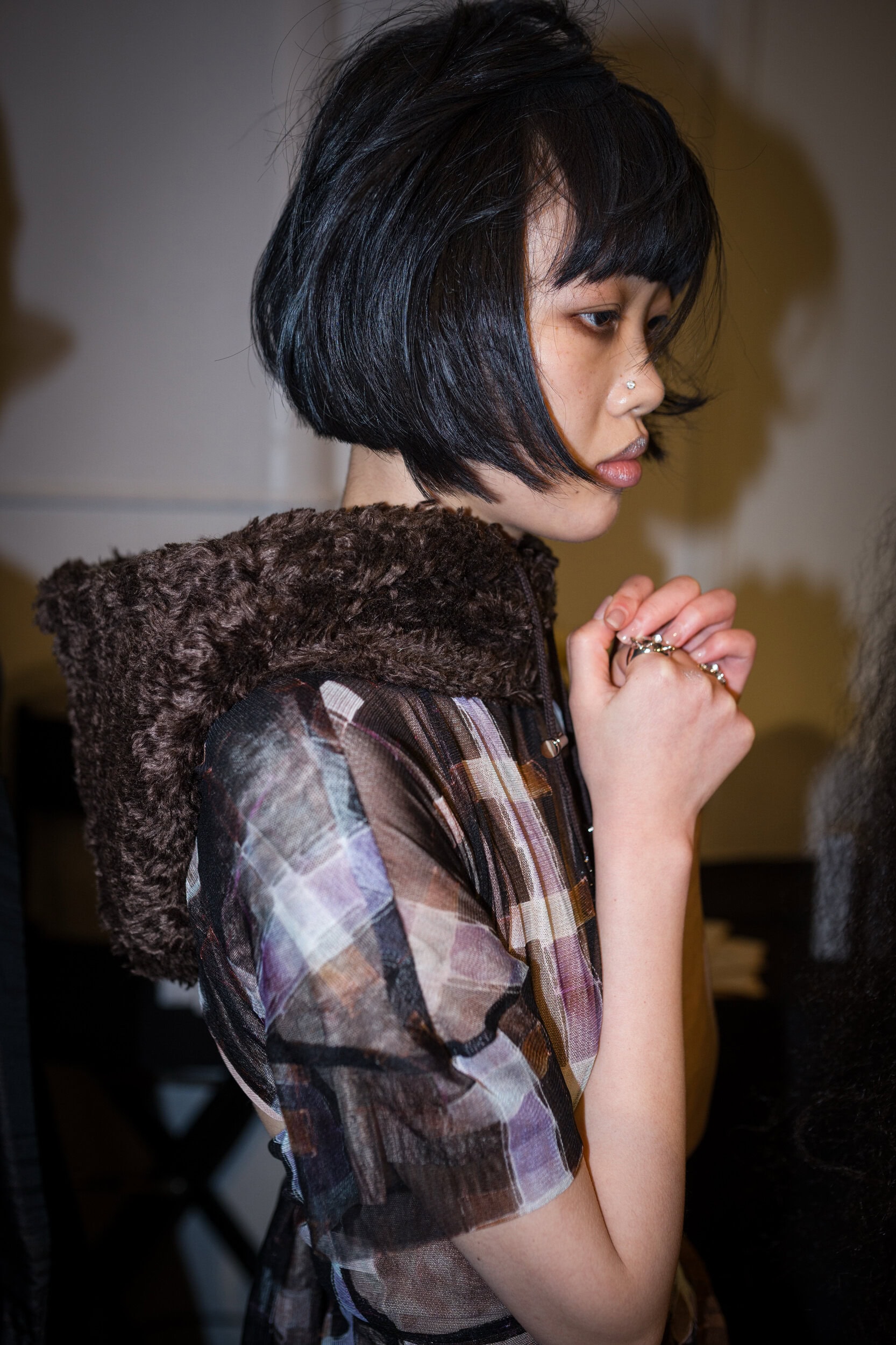 Collina Strada Fall 2026 Fashion Show Backstage