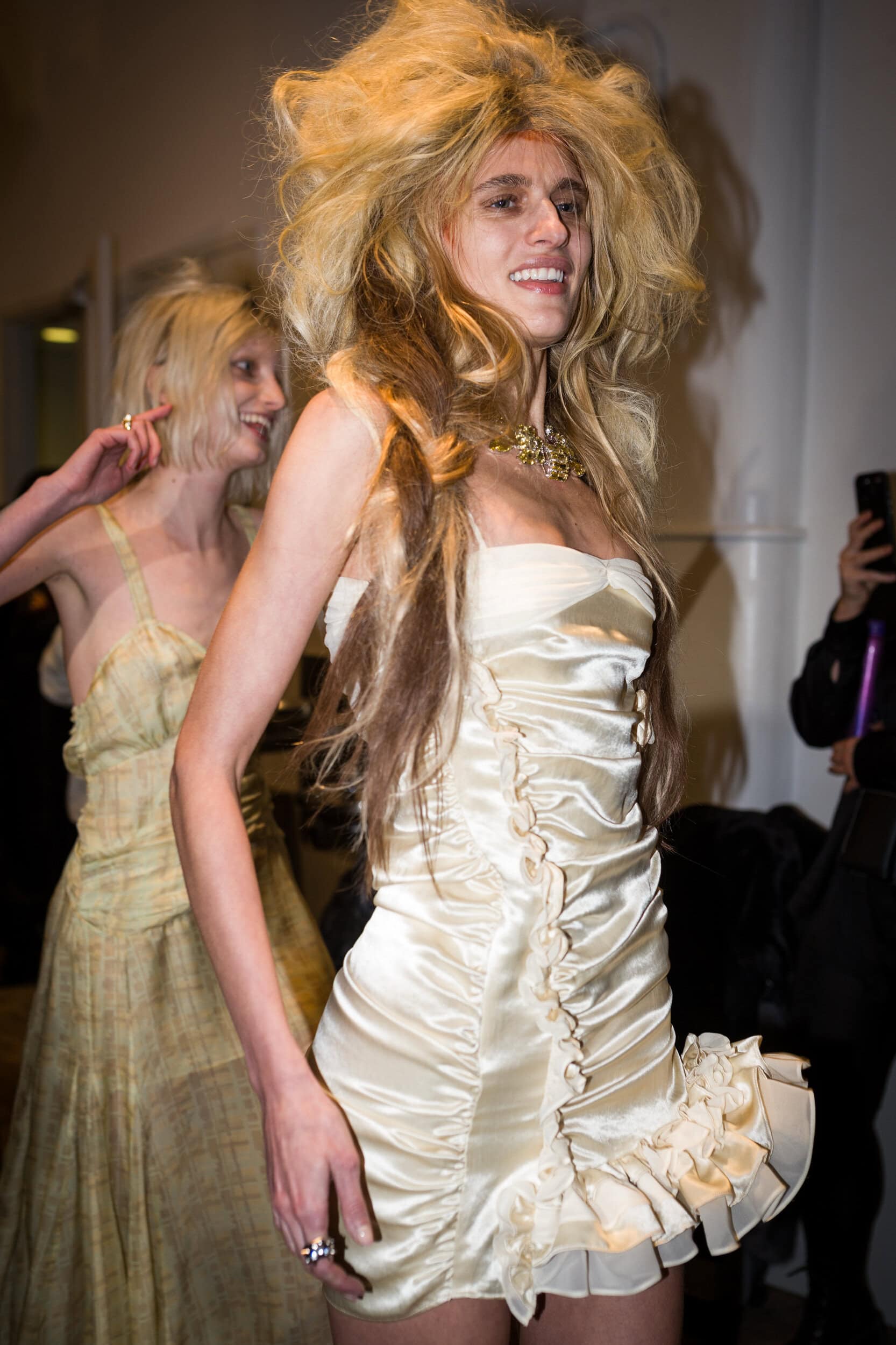 Collina Strada Fall 2026 Fashion Show Backstage