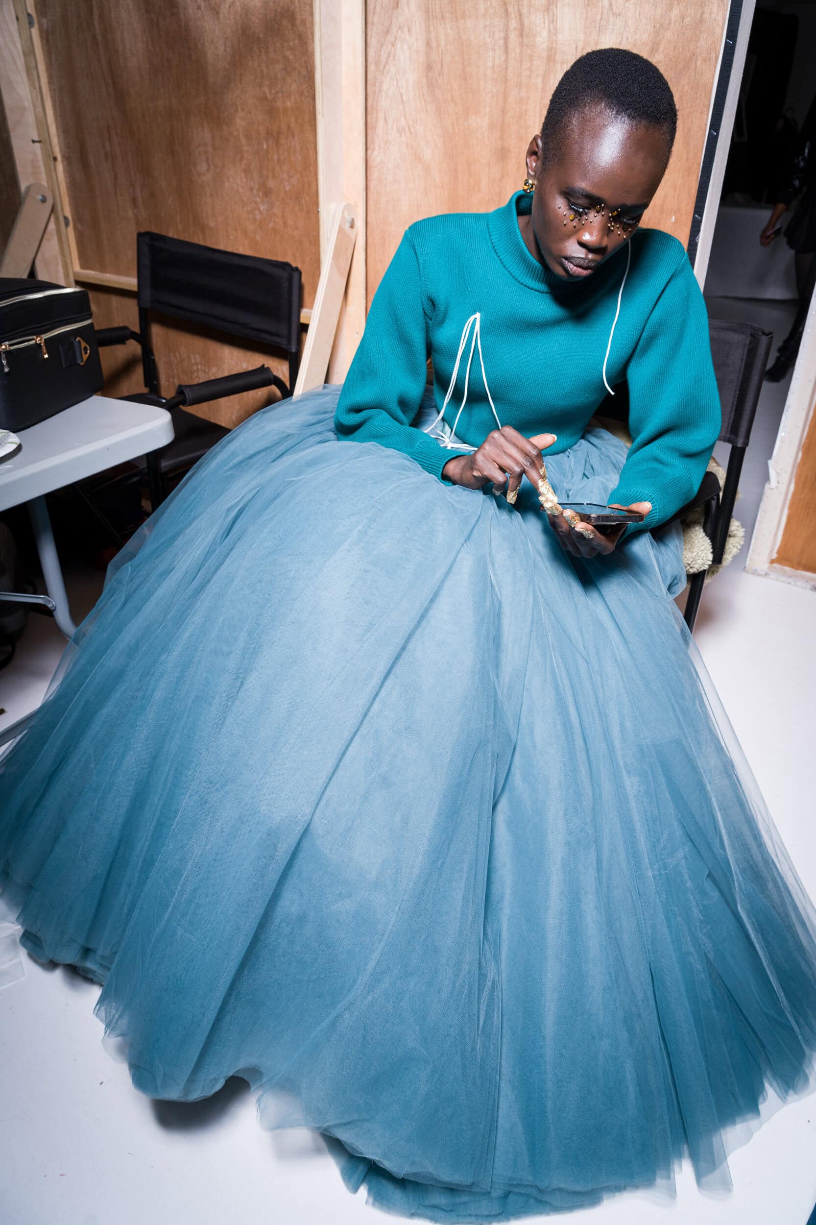 Chucks Collins Fall 2026 Fashion Show Backstage