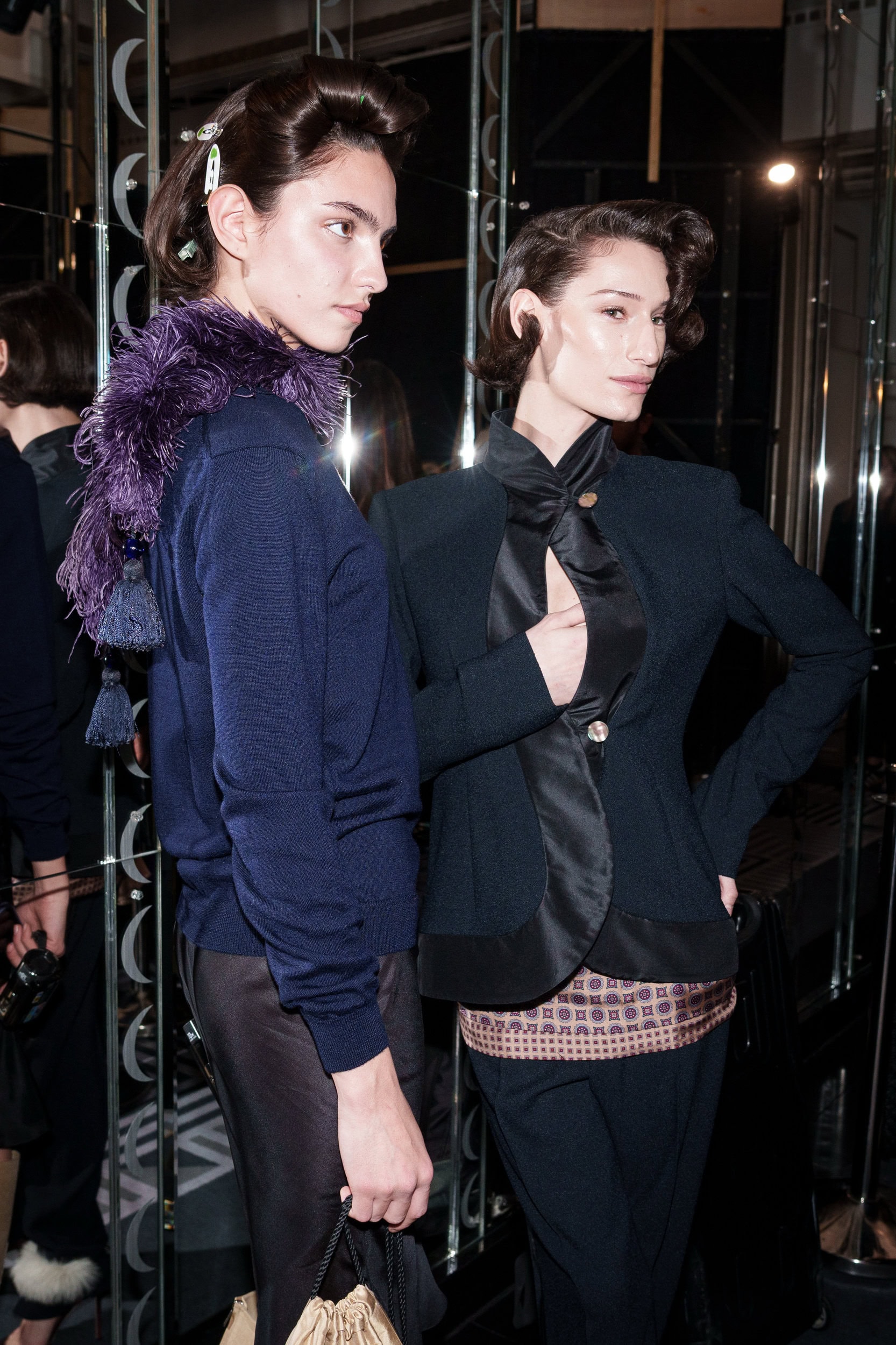 Conner Ives Fall 2026 Fashion Show Backstage