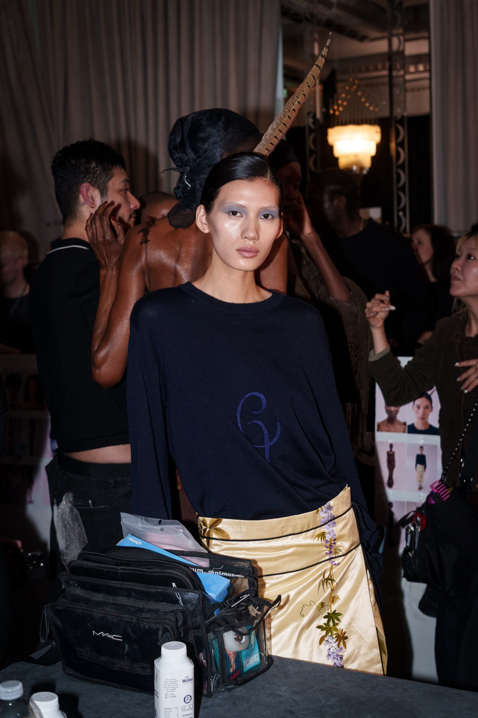 Conner Ives Fall 2026 Fashion Show Backstage