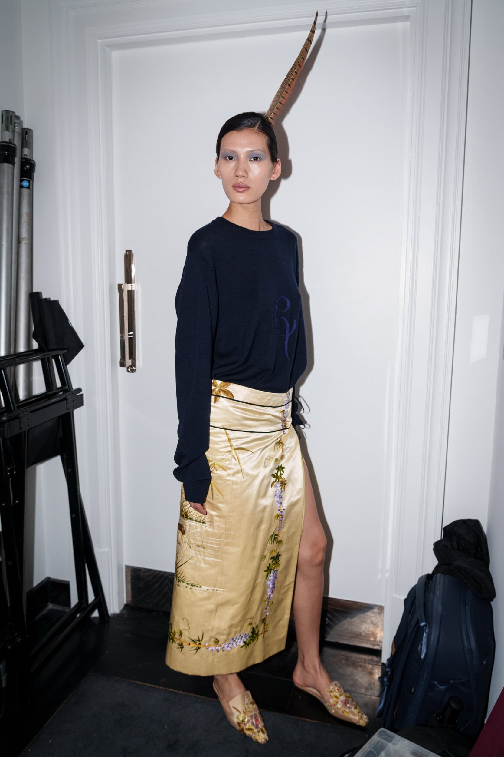 Conner Ives Fall 2026 Fashion Show Backstage