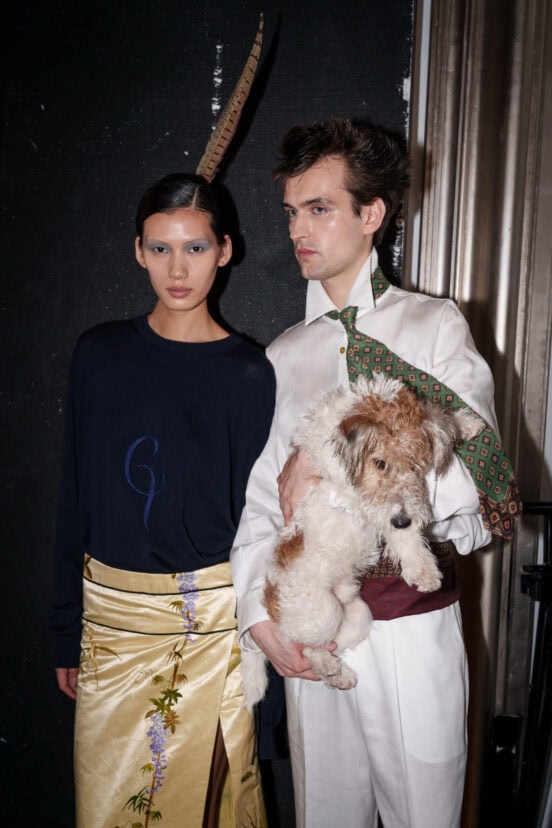 Conner Ives Fall 2026 Fashion Show Backstage