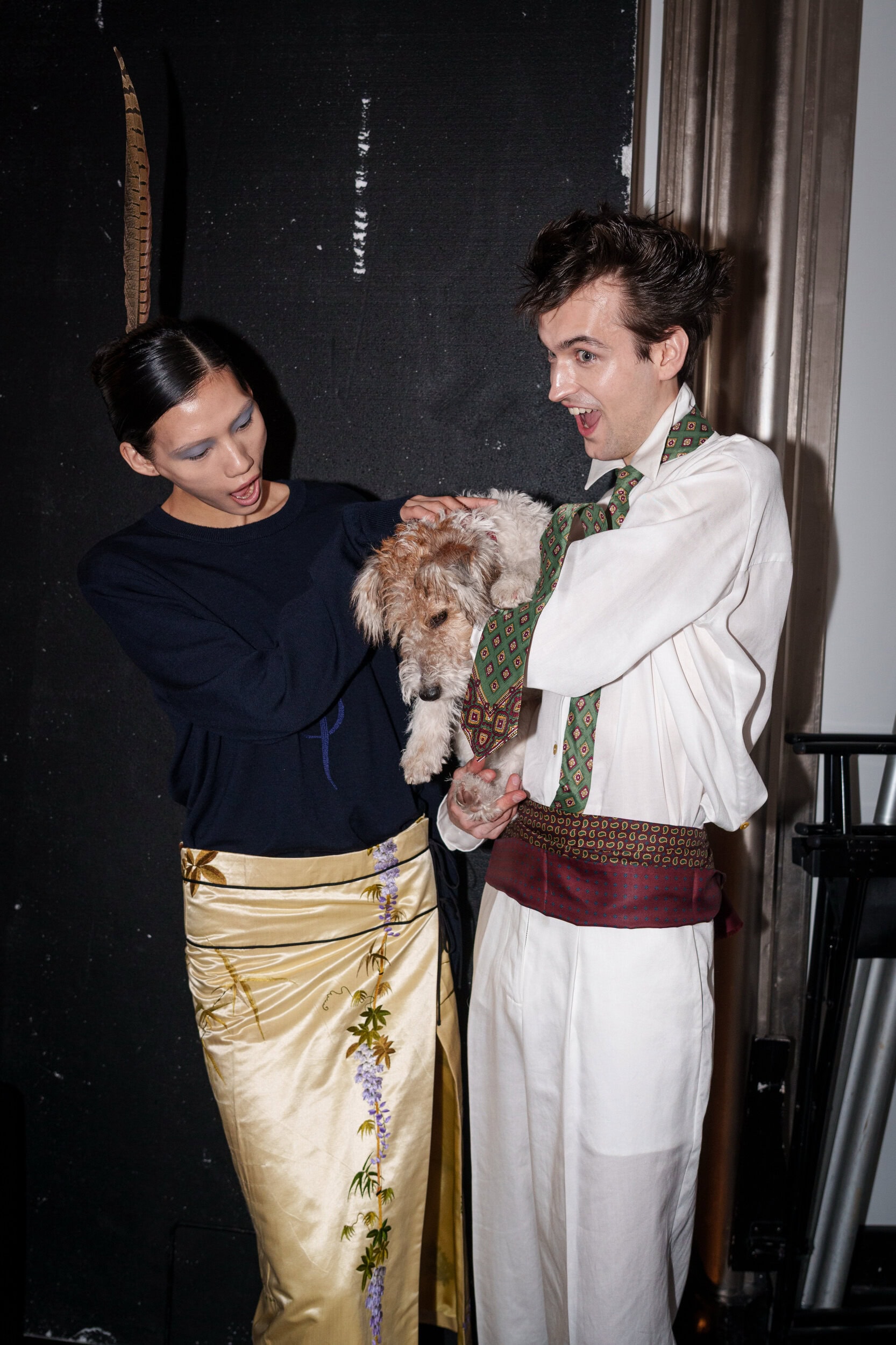 Conner Ives Fall 2026 Fashion Show Backstage