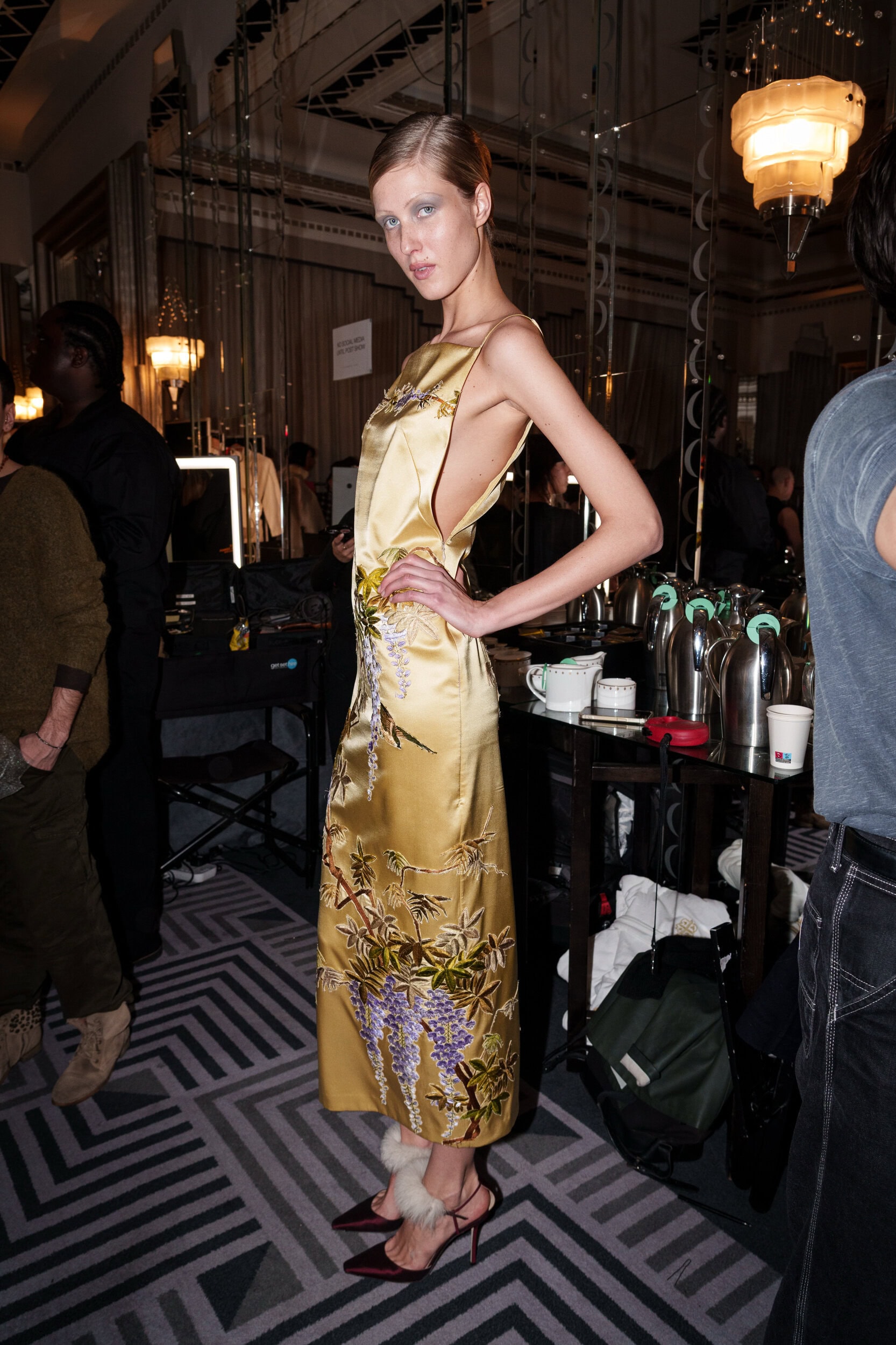 Conner Ives Fall 2026 Fashion Show Backstage