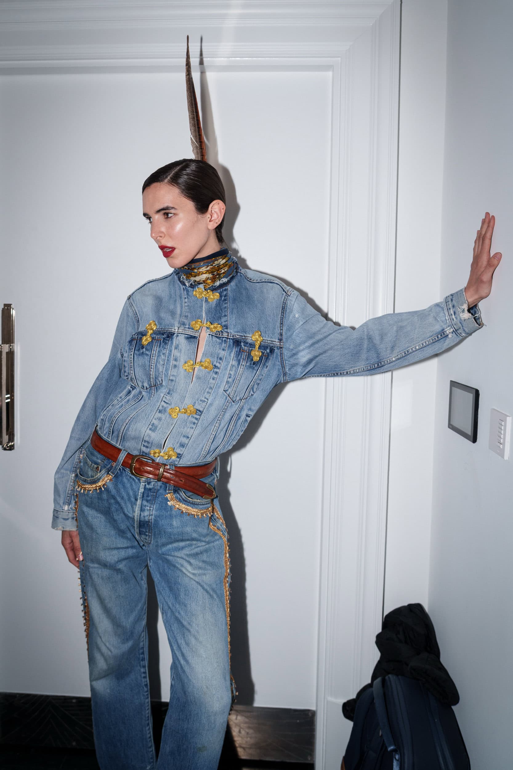 Conner Ives Fall 2026 Fashion Show Backstage