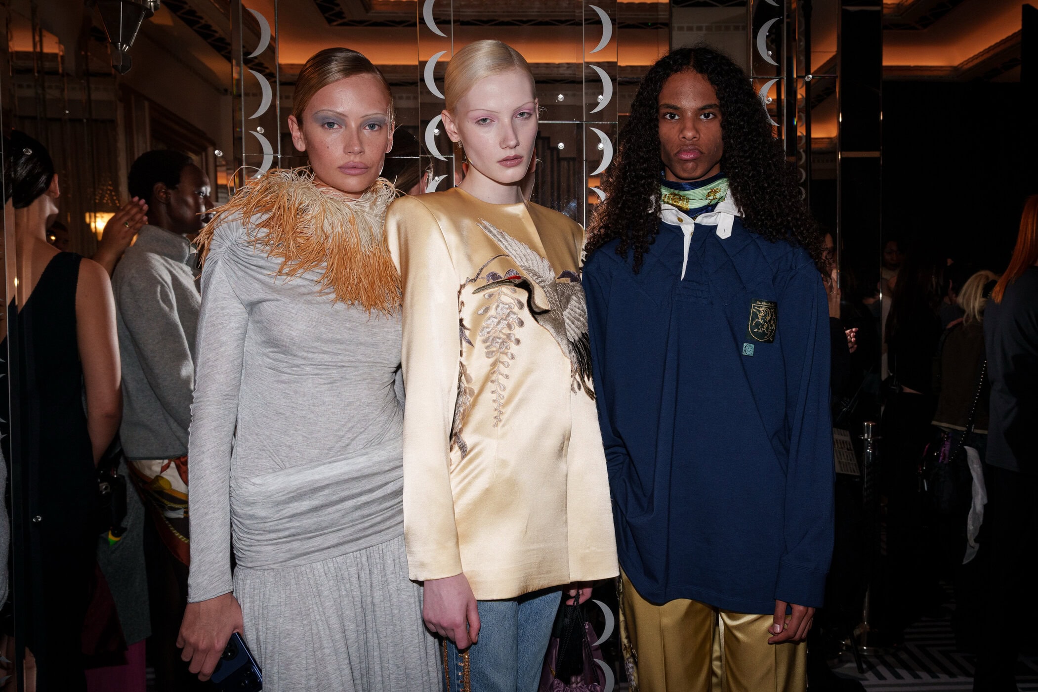 Conner Ives Fall 2026 Fashion Show Backstage