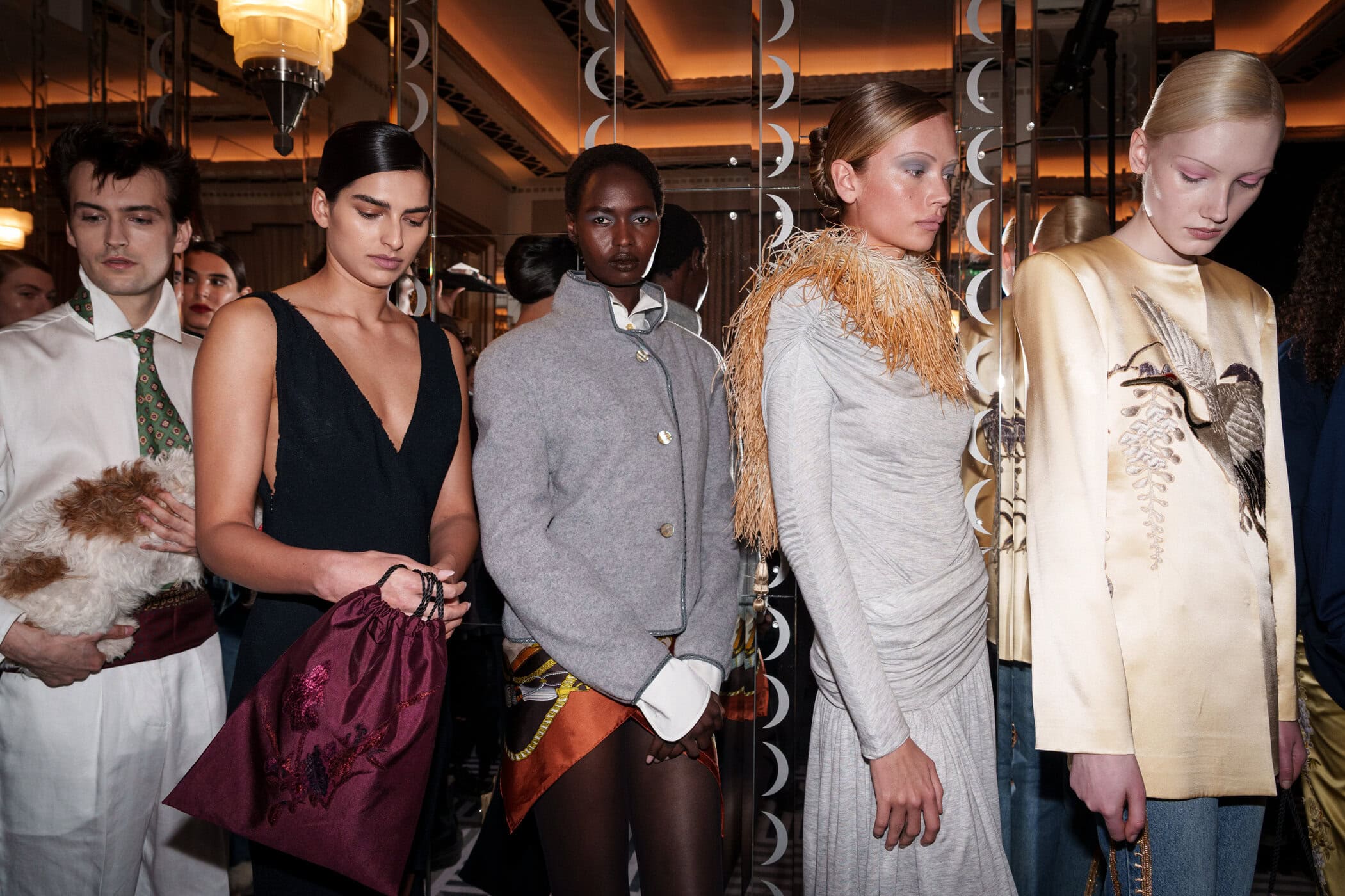 Conner Ives Fall 2026 Fashion Show Backstage