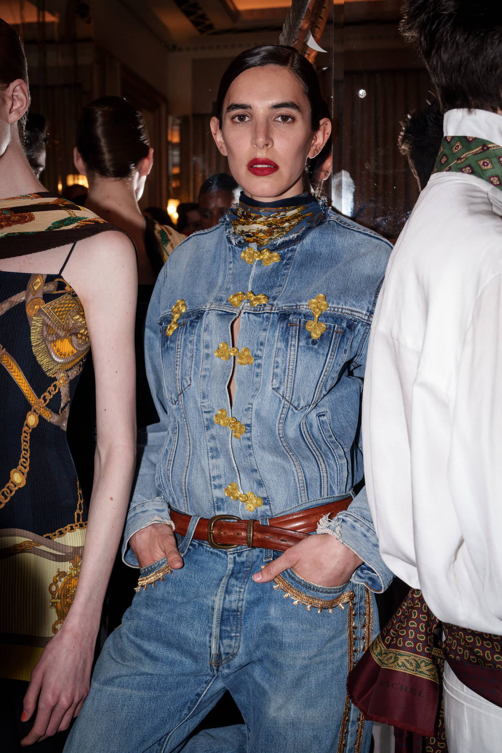 Conner Ives Fall 2026 Fashion Show Backstage