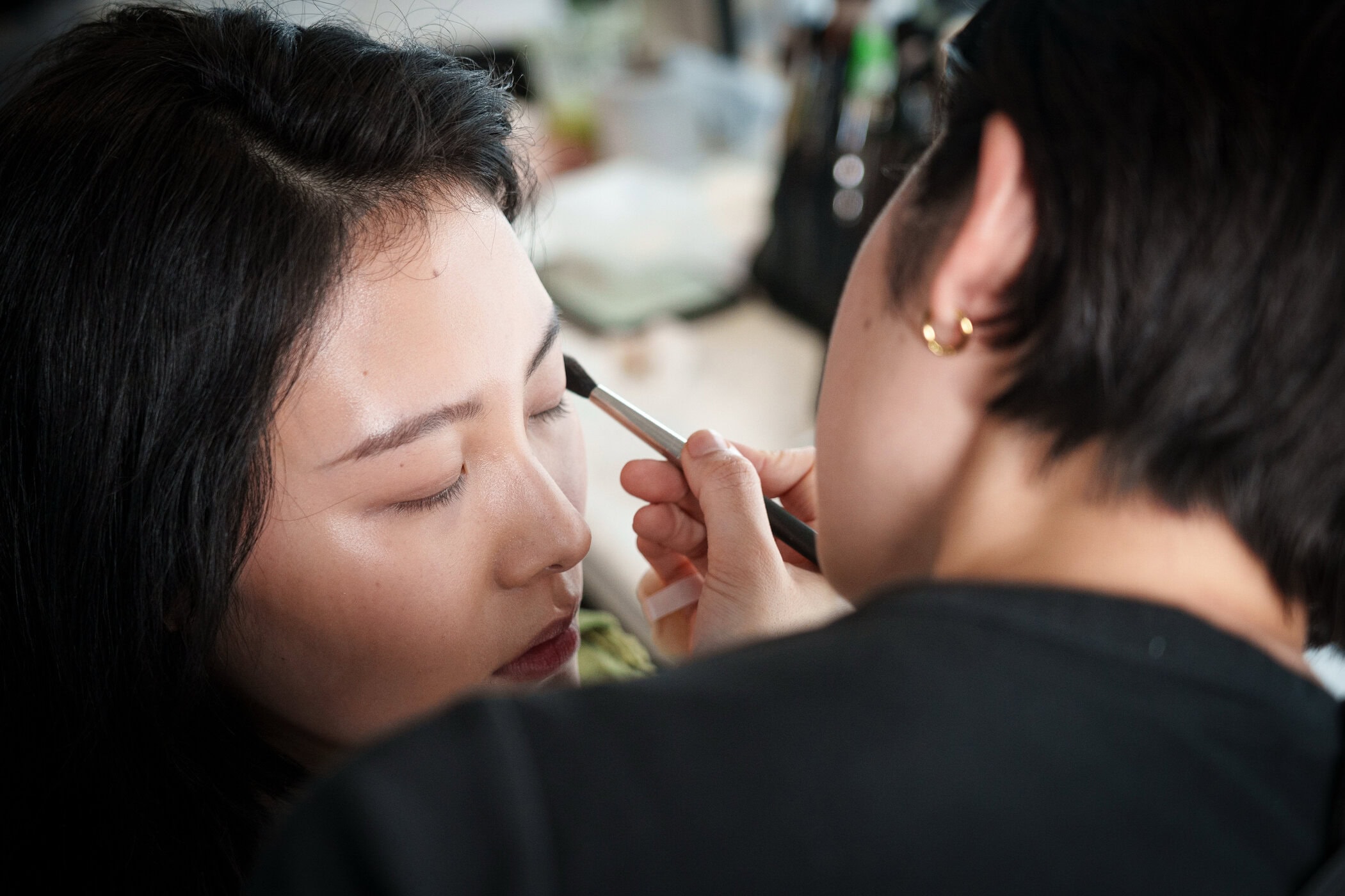 Charlie Constantinou Fall 2026 Fashion Show Backstage