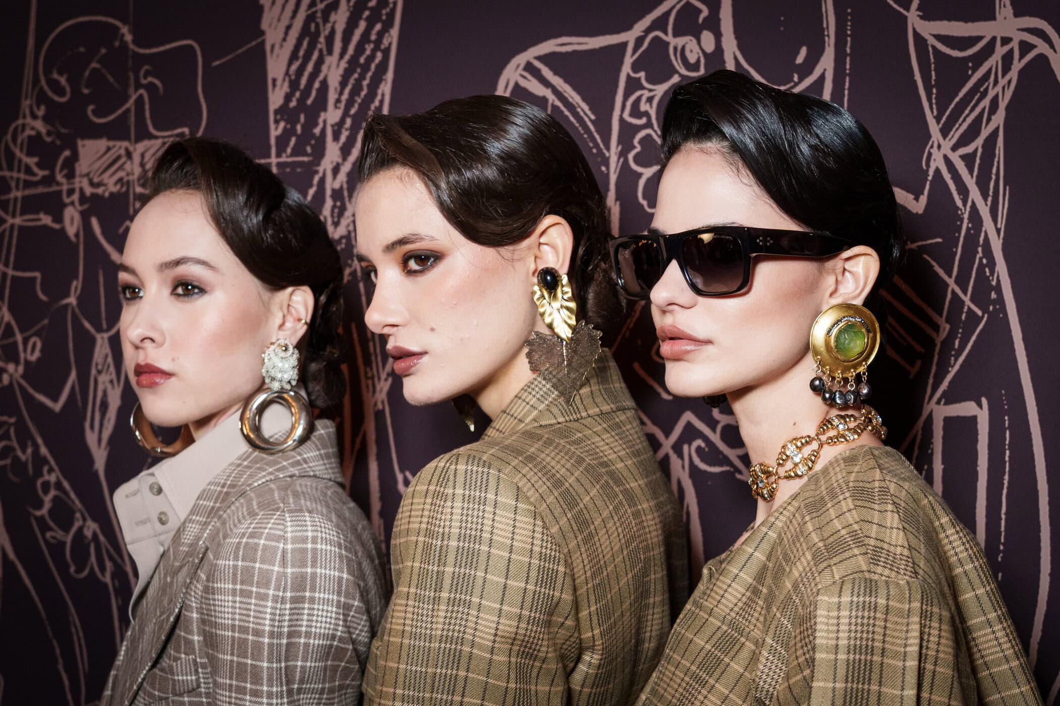 Paul Costelloe Fall 2026 Fashion Show Backstage