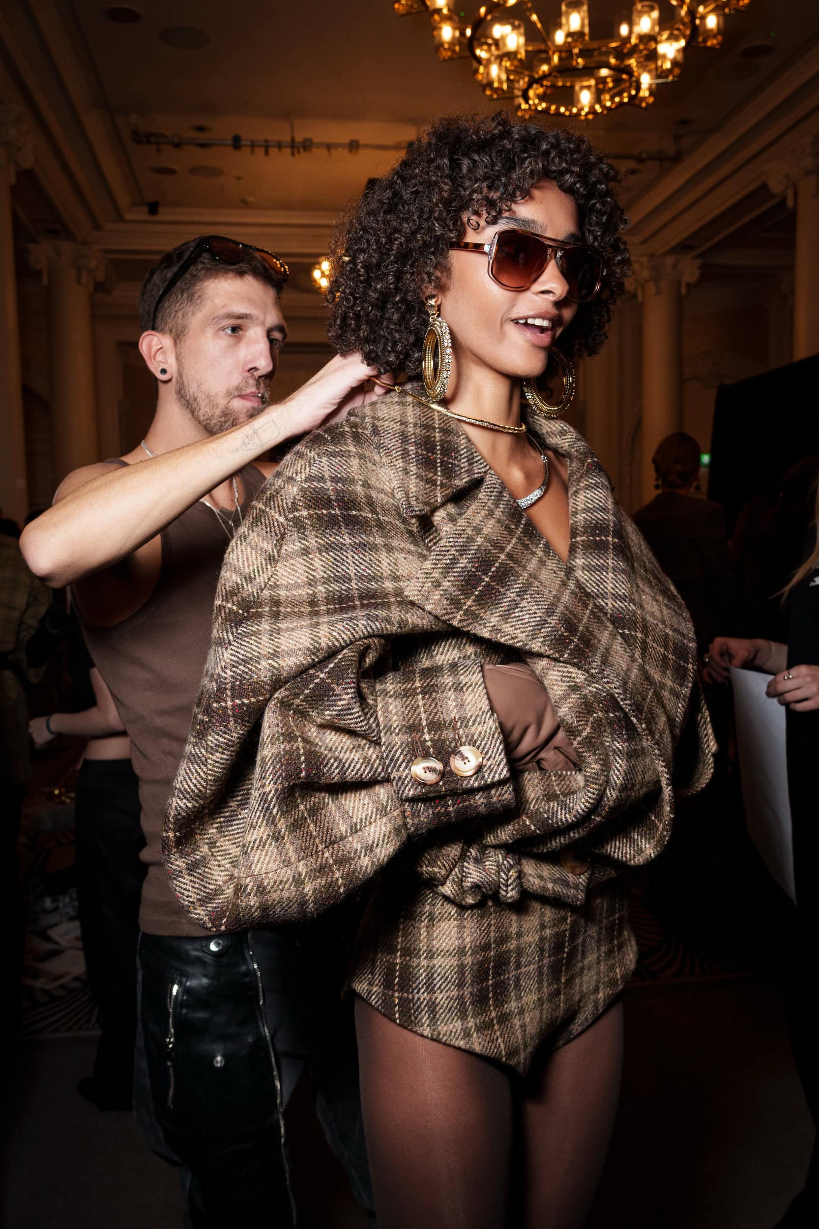 Paul Costelloe Fall 2026 Fashion Show Backstage