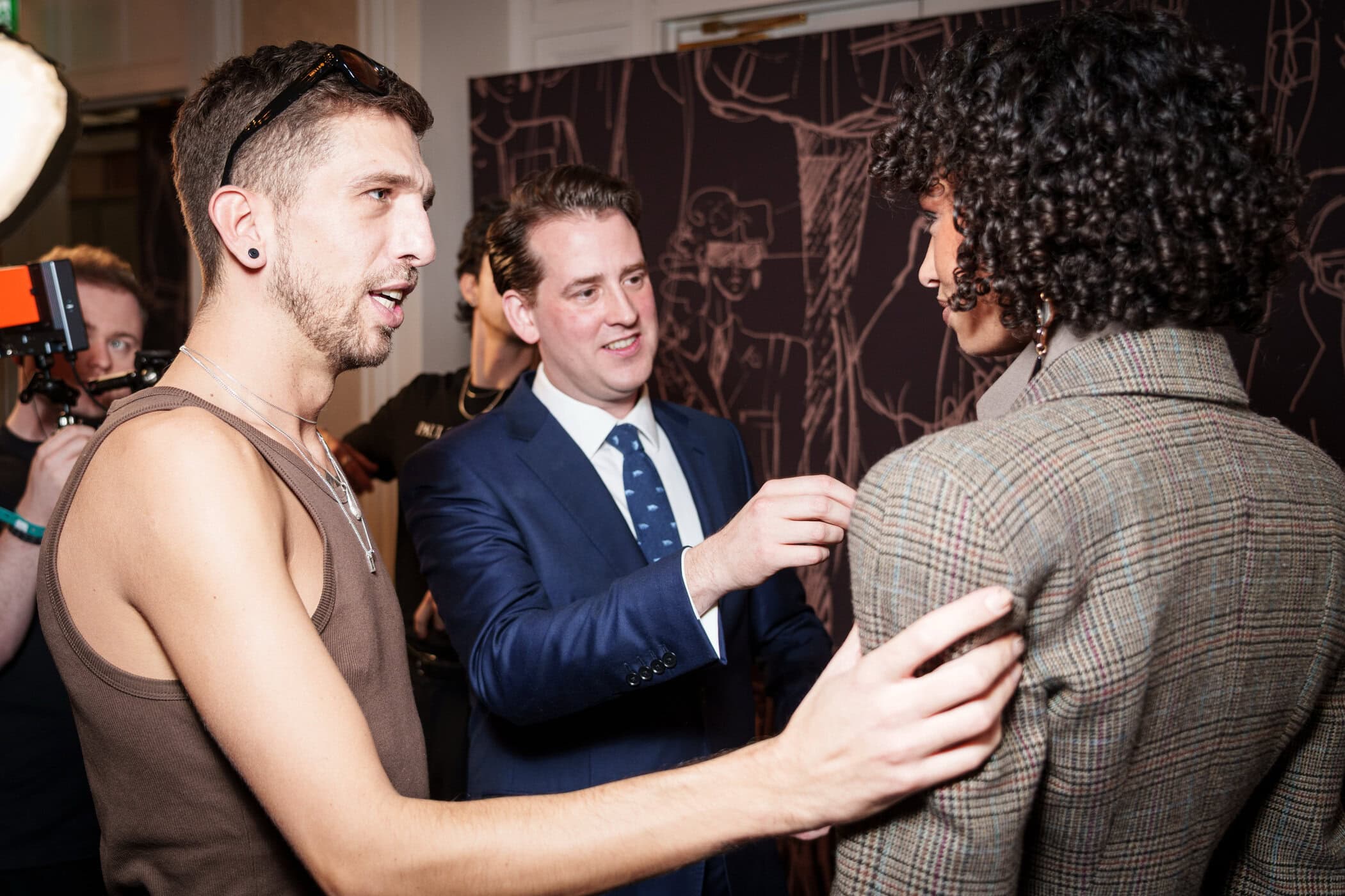 Paul Costelloe Fall 2026 Fashion Show Backstage