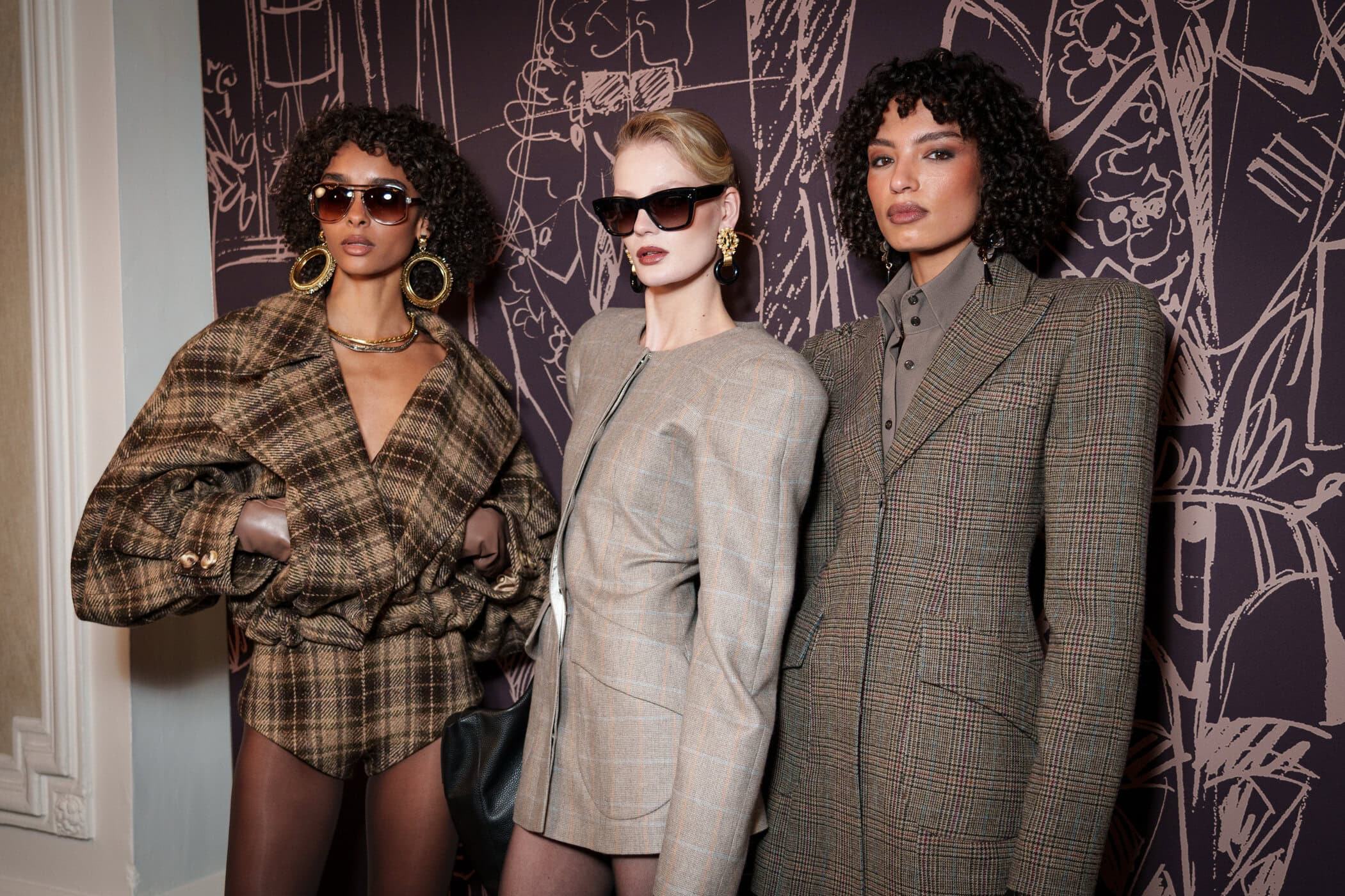 Paul Costelloe Fall 2026 Fashion Show Backstage