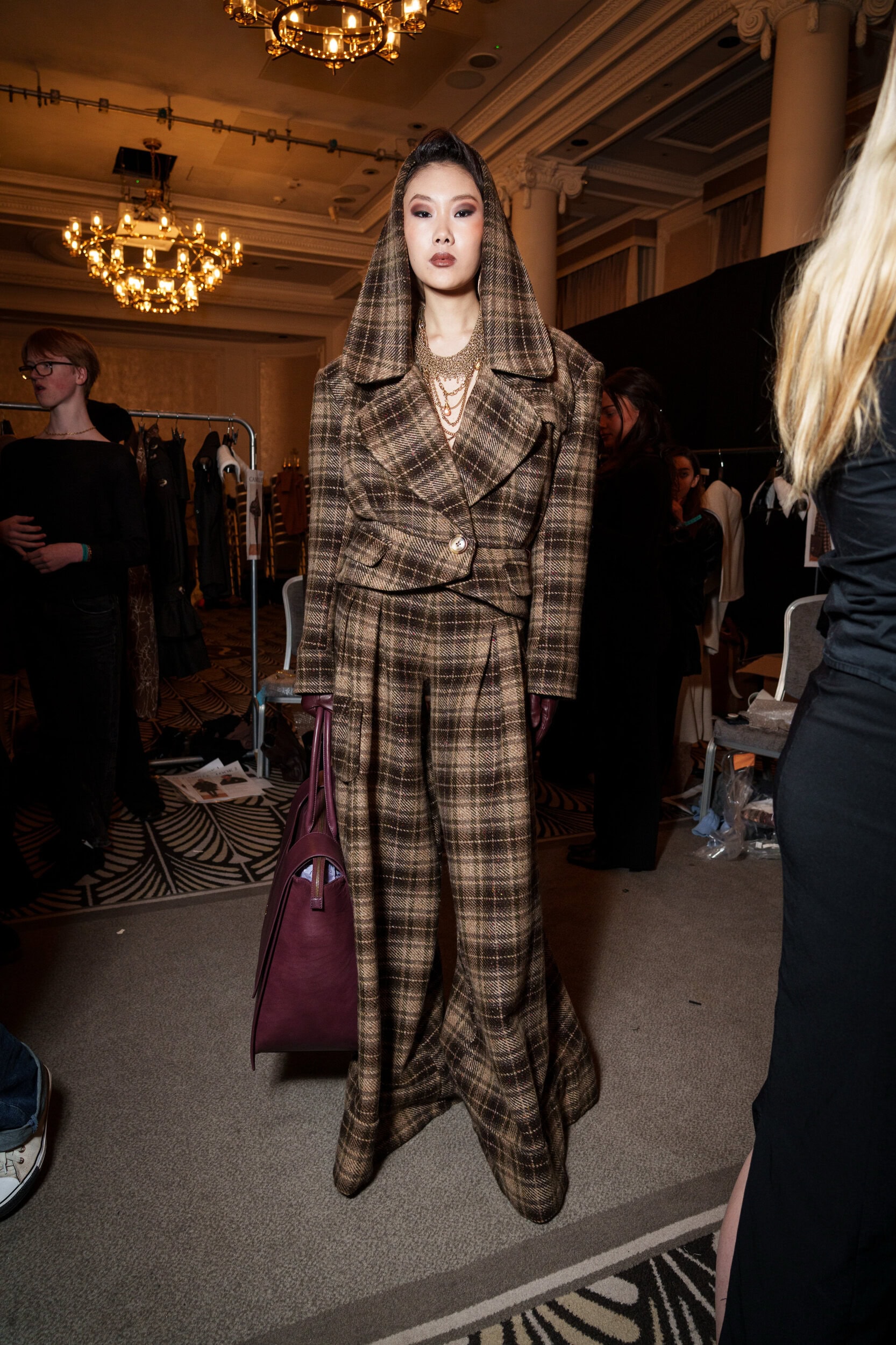 Paul Costelloe Fall 2026 Fashion Show Backstage
