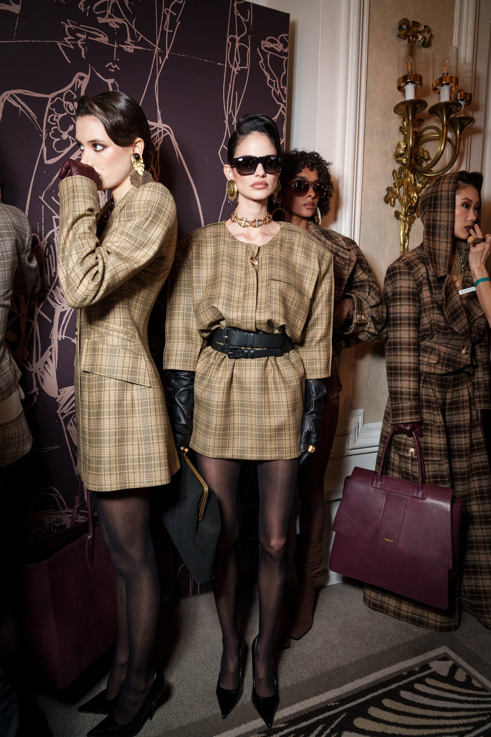 Paul Costelloe Fall 2026 Fashion Show Backstage