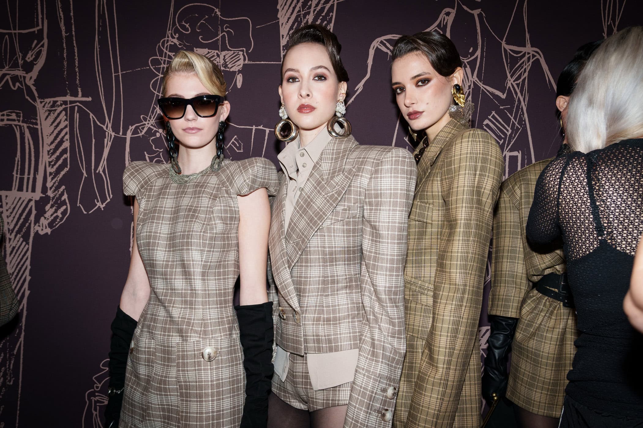 Paul Costelloe Fall 2026 Fashion Show Backstage