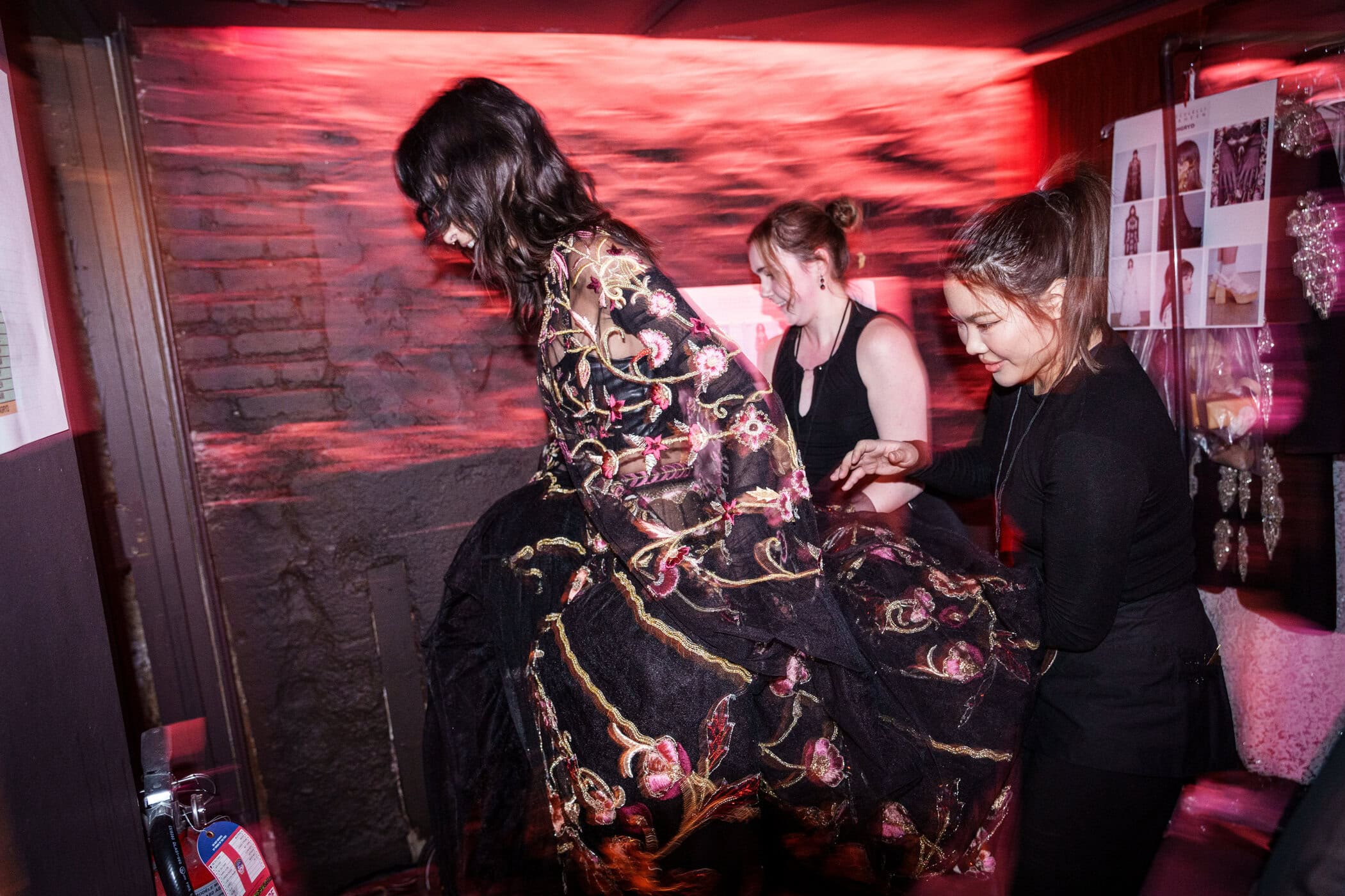 Cucculelli Shaheen Fall 2026 Fashion Show Backstage