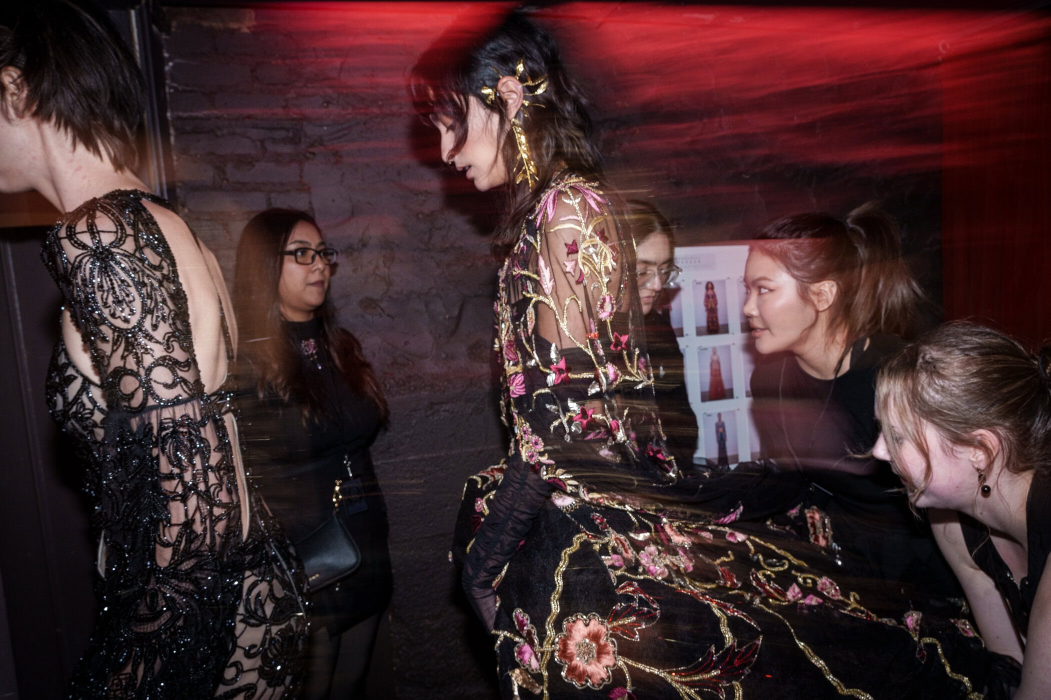 Cucculelli Shaheen Fall 2026 Fashion Show Backstage