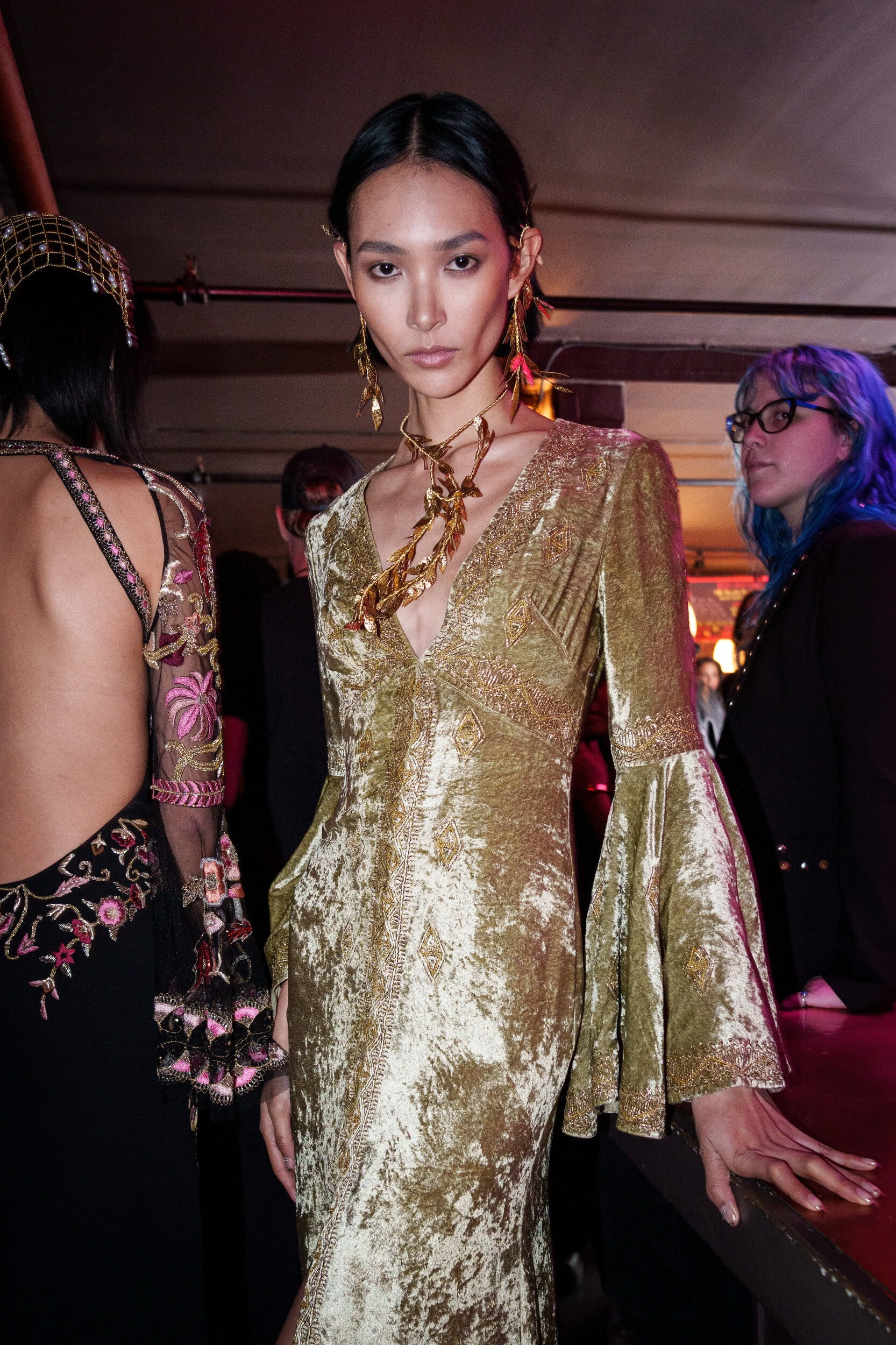 Cucculelli Shaheen Fall 2026 Fashion Show Backstage