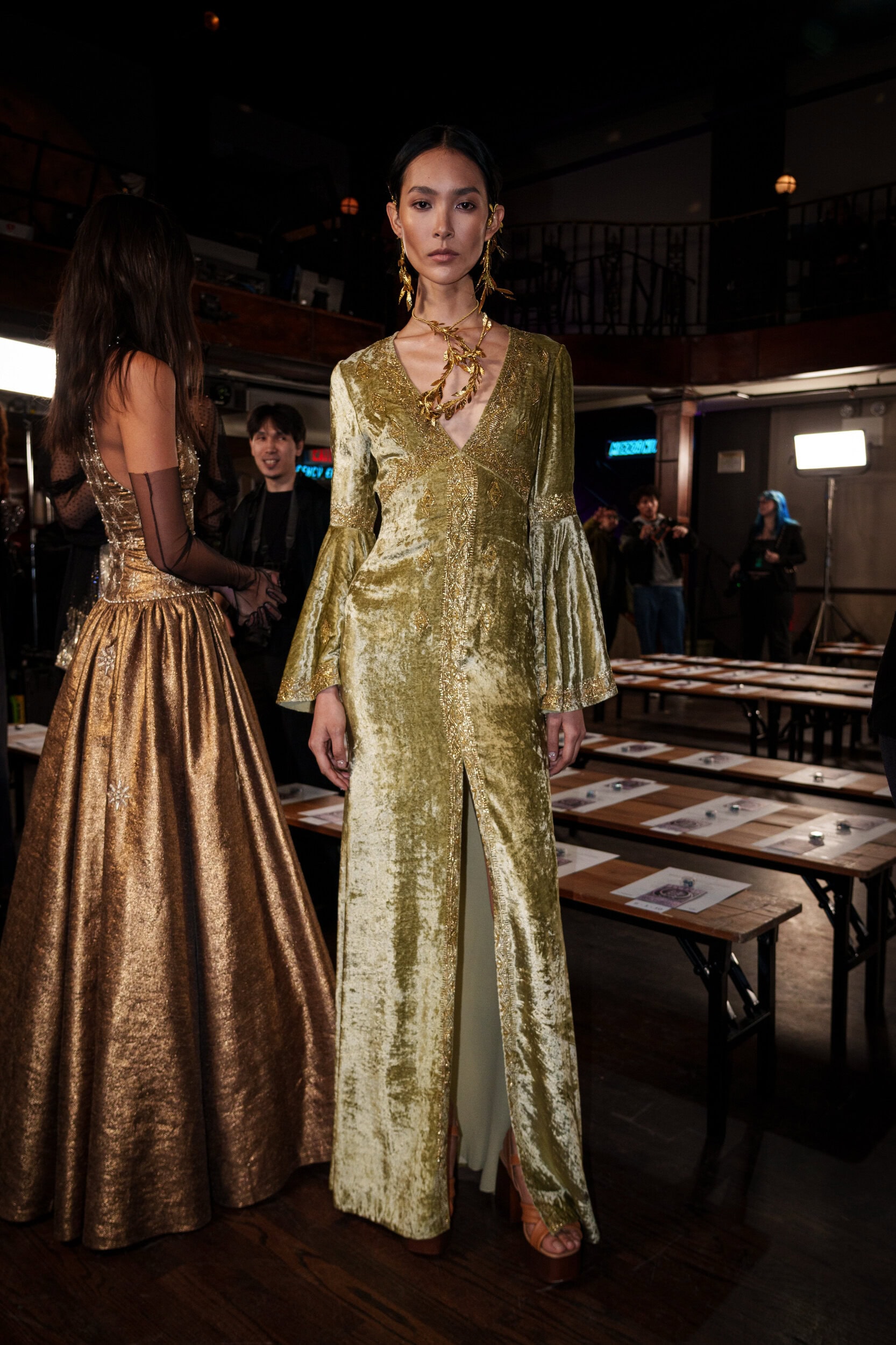 Cucculelli Shaheen Fall 2026 Fashion Show Backstage