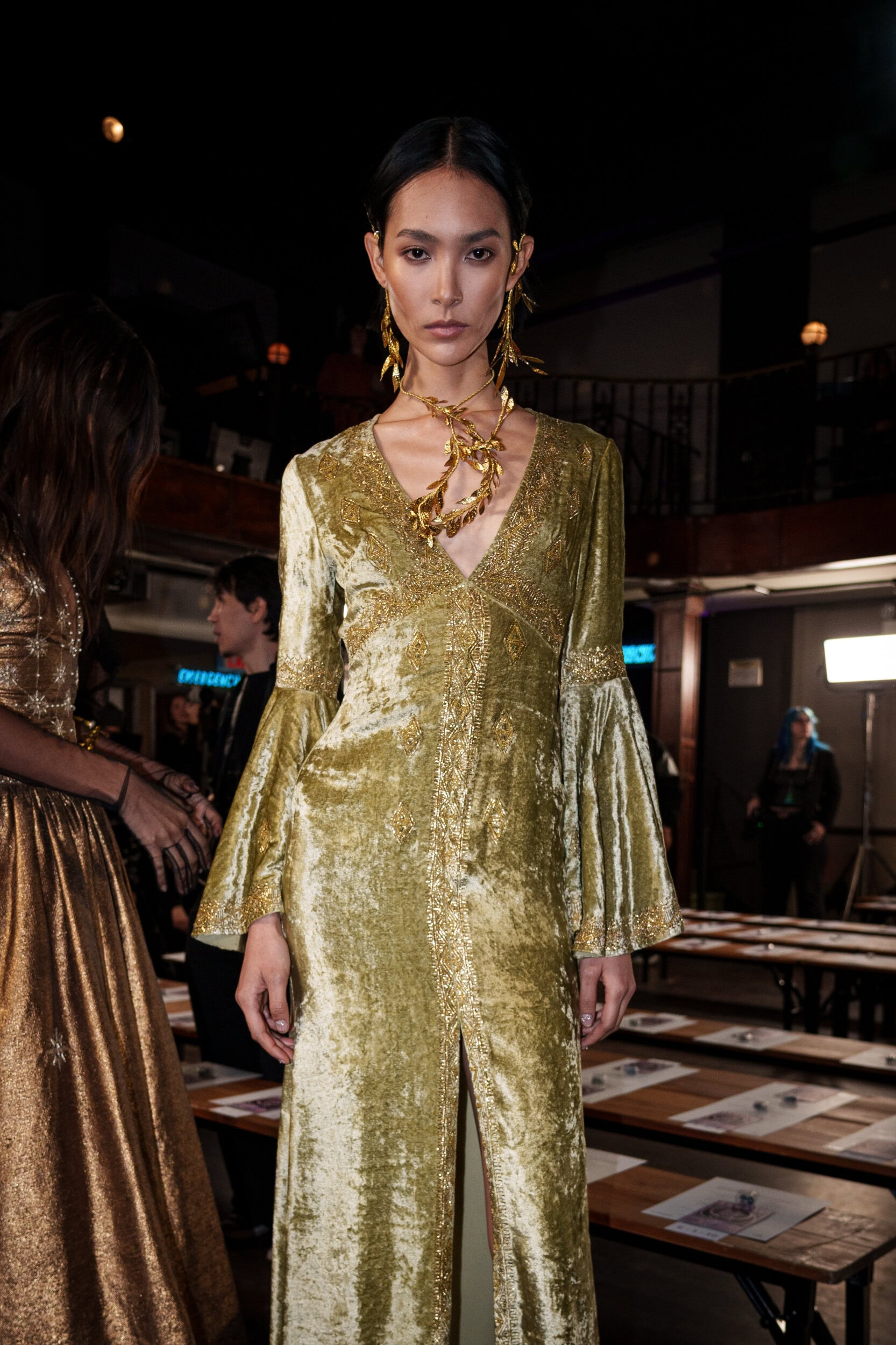 Cucculelli Shaheen Fall 2026 Fashion Show Backstage