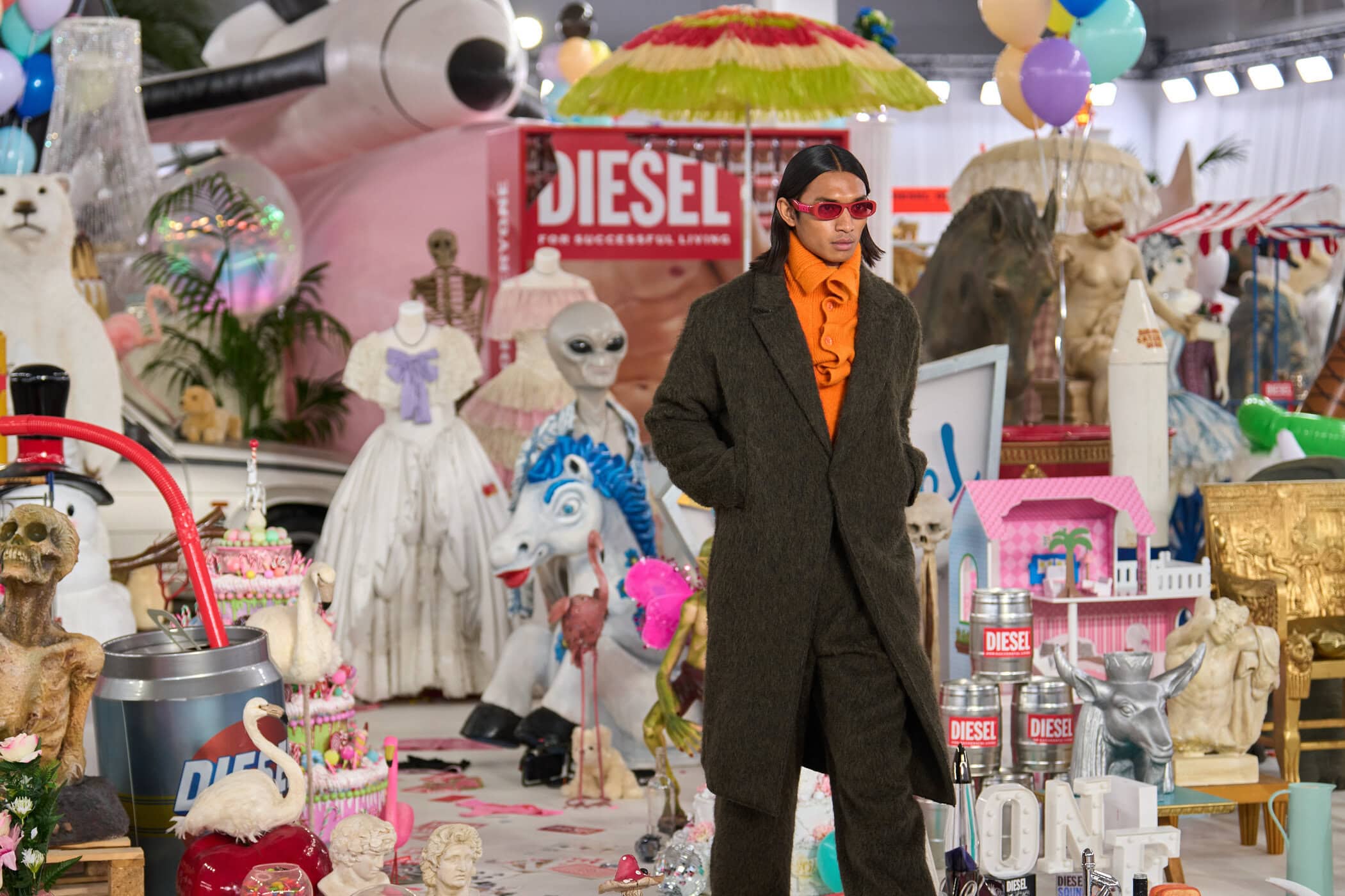 Diesel Fall 2026 Fashion Show Atmosphere