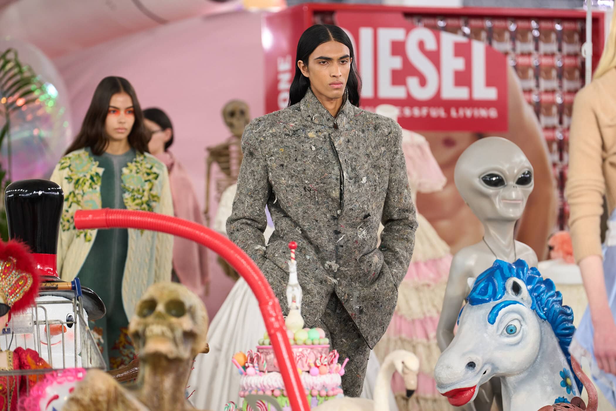 Diesel Fall 2026 Fashion Show Atmosphere