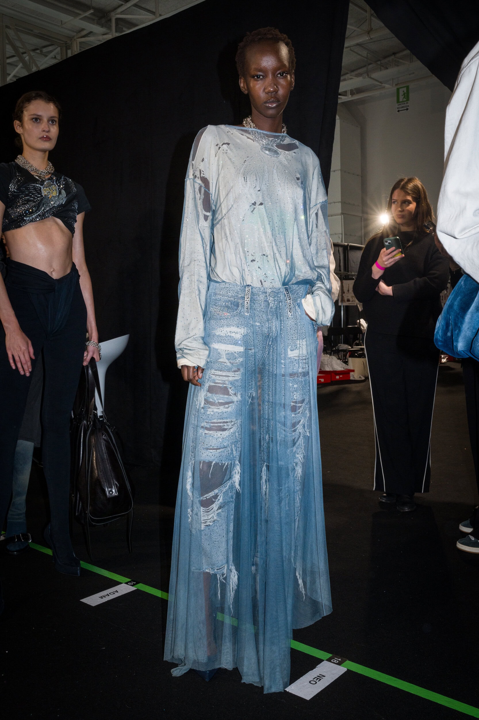 Diesel Fall 2026 Fashion Show Backstage
