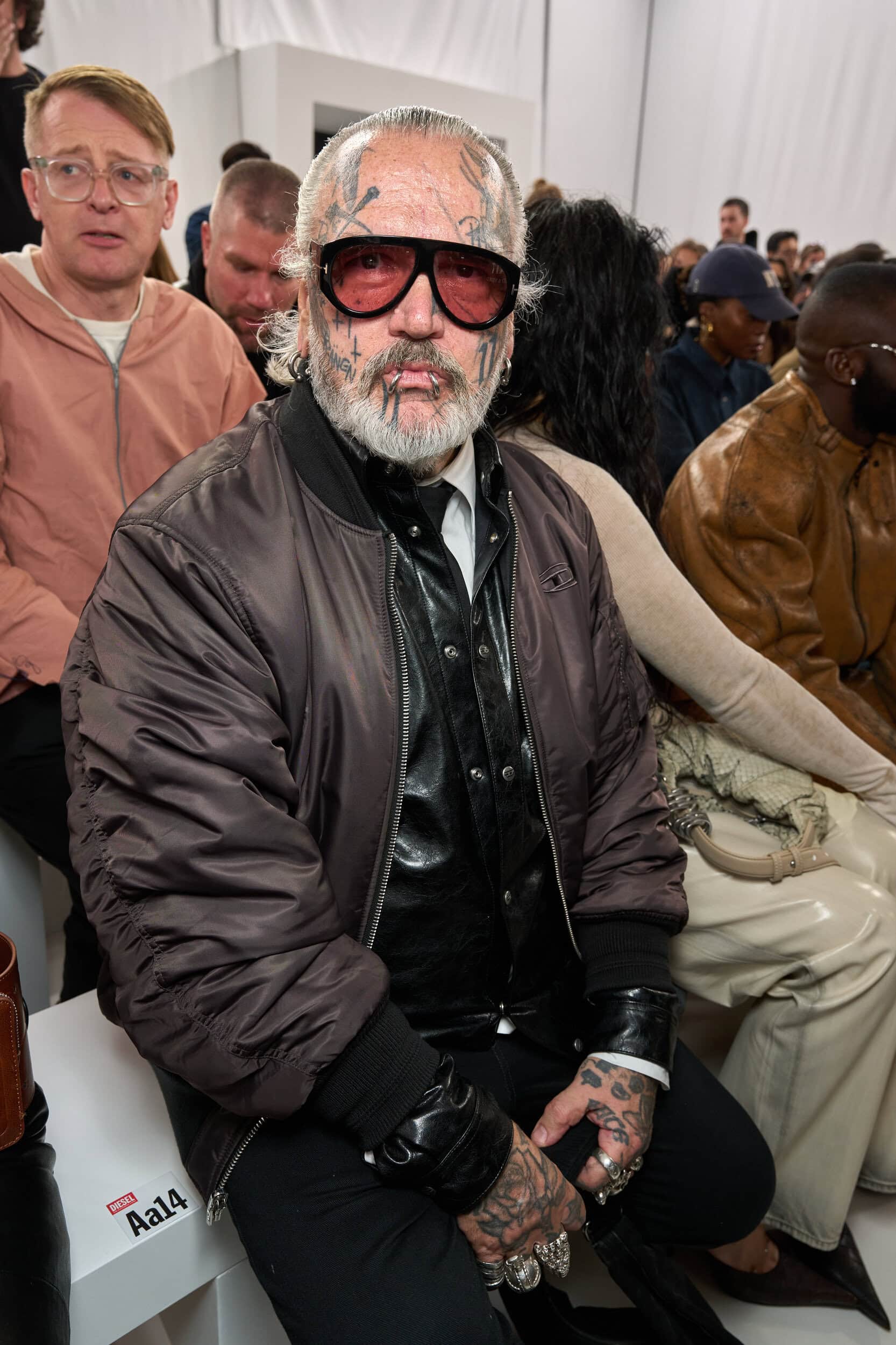 Diesel Cel Fall 2026 Fashion Show Front Row