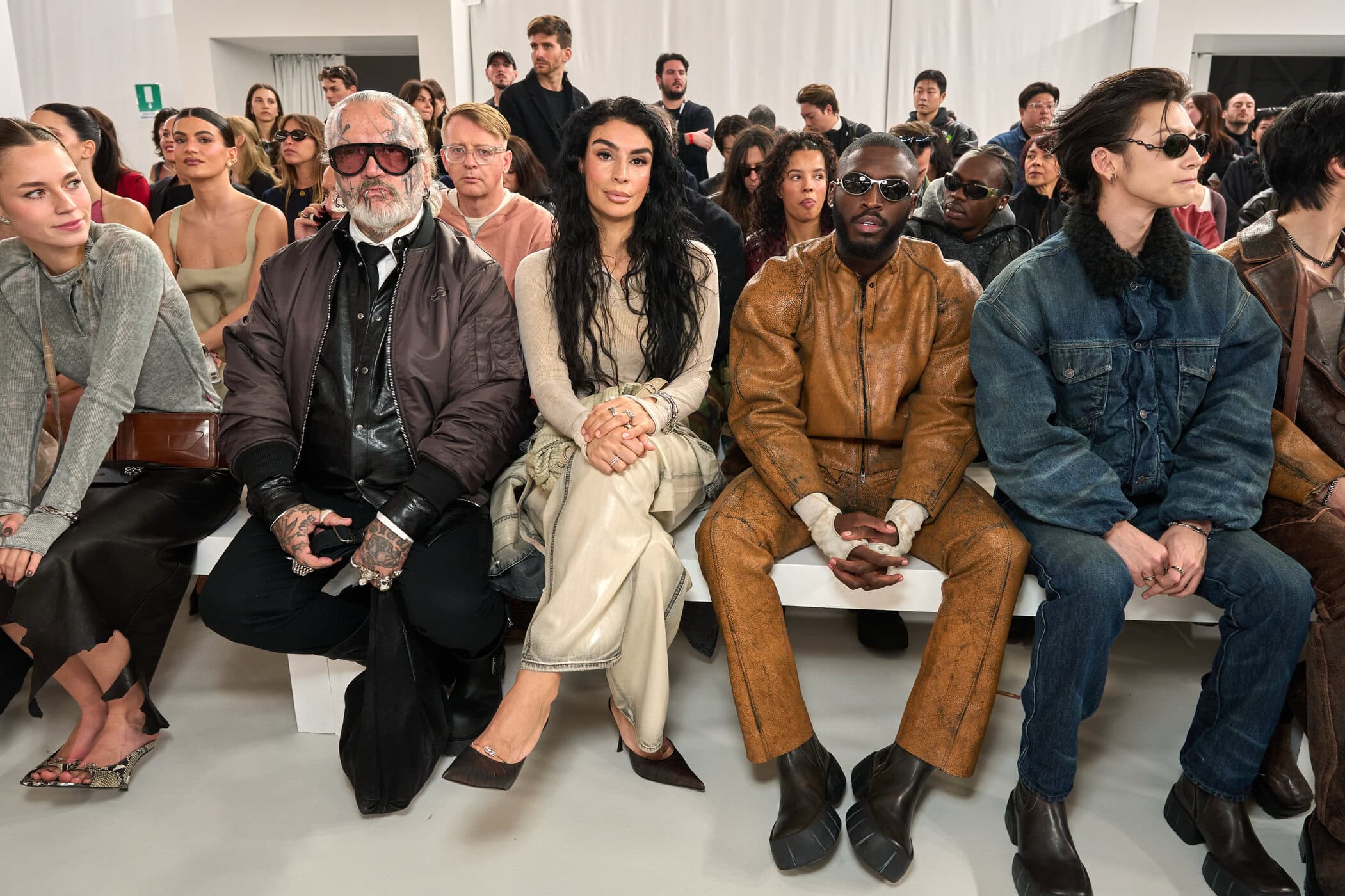 Diesel Cel Fall 2026 Fashion Show Front Row