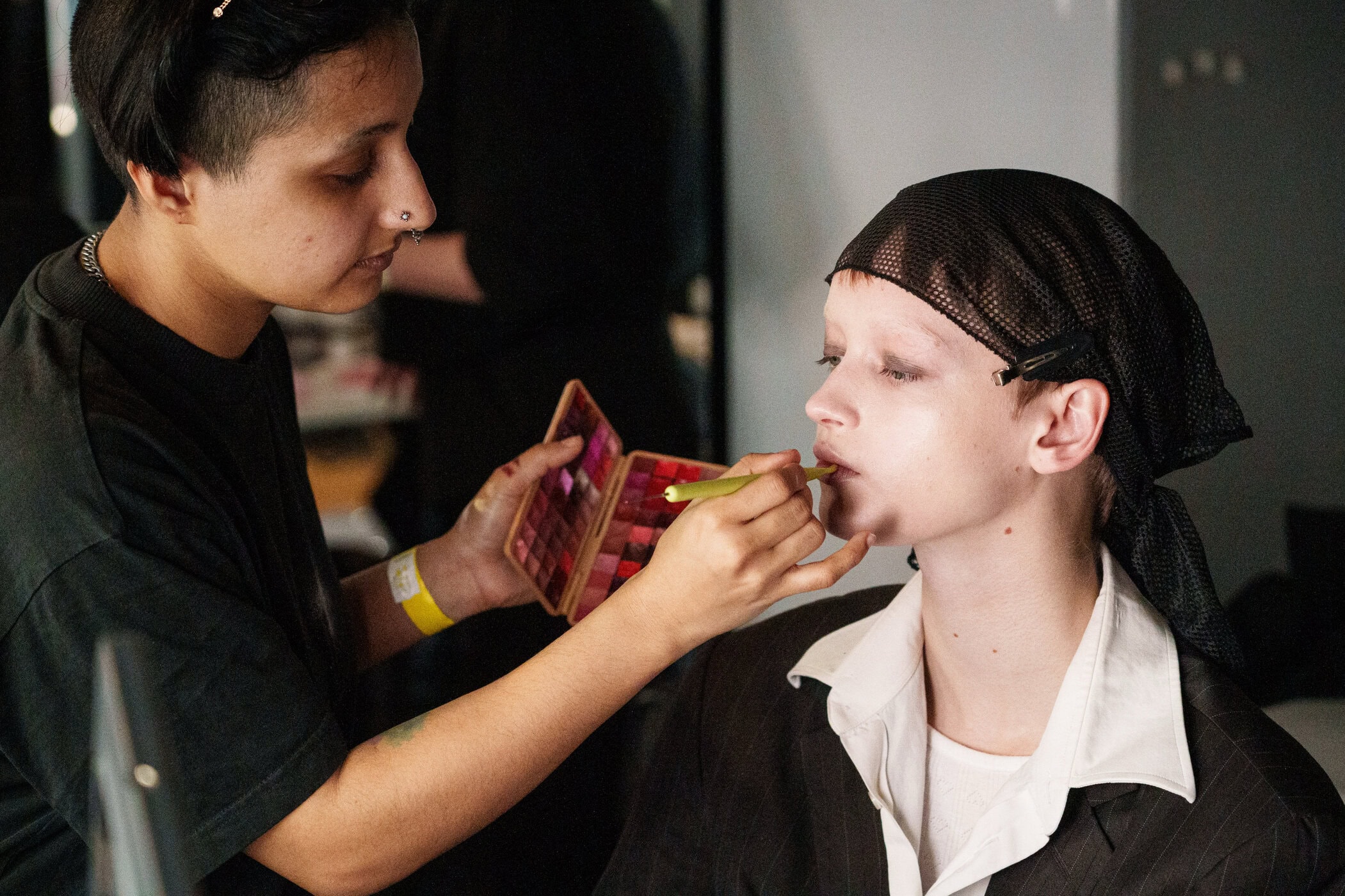 Pauline Dujancourt Fall 2026 Fashion Show Backstage