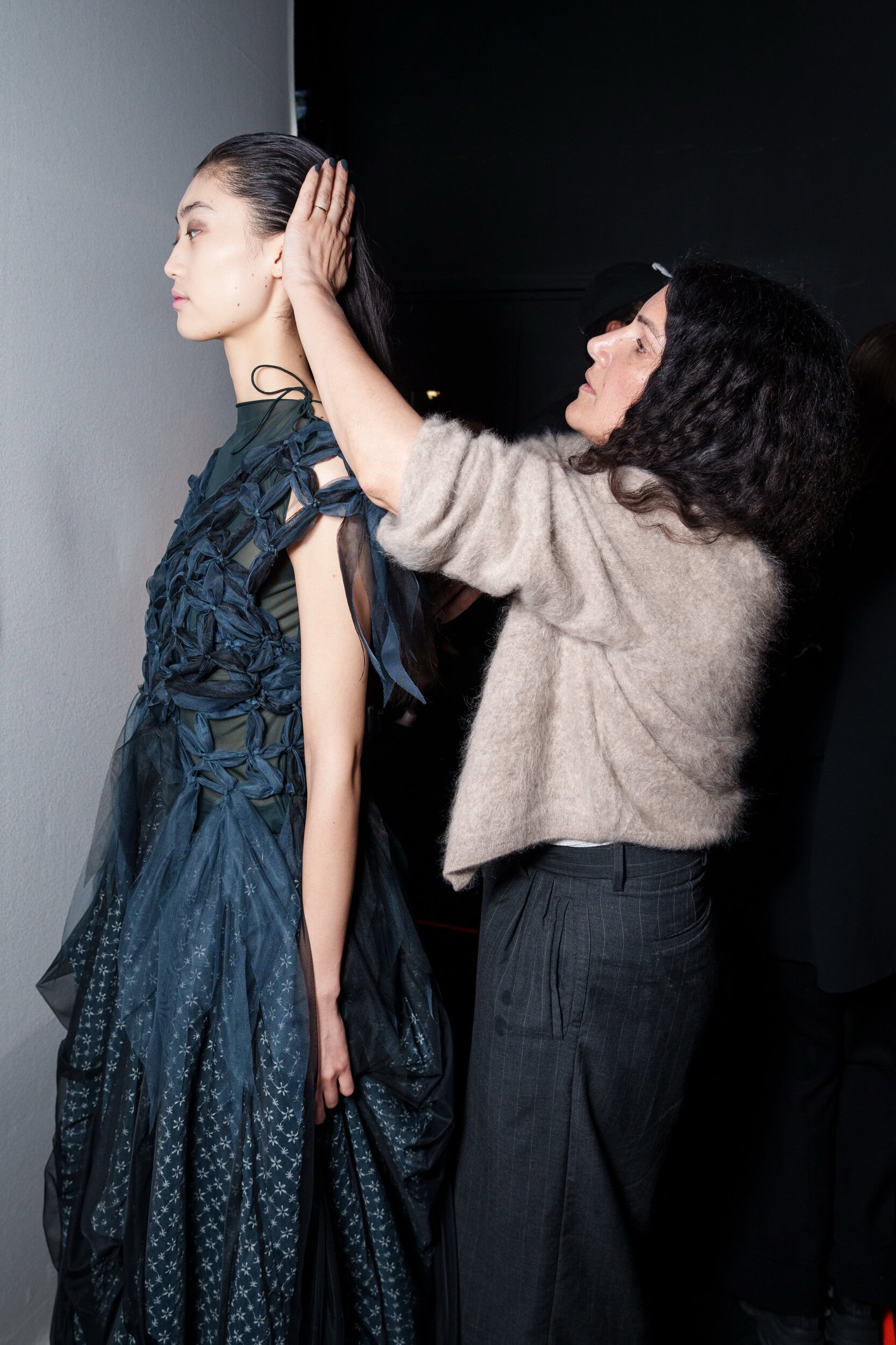Pauline Dujancourt Fall 2026 Fashion Show Backstage