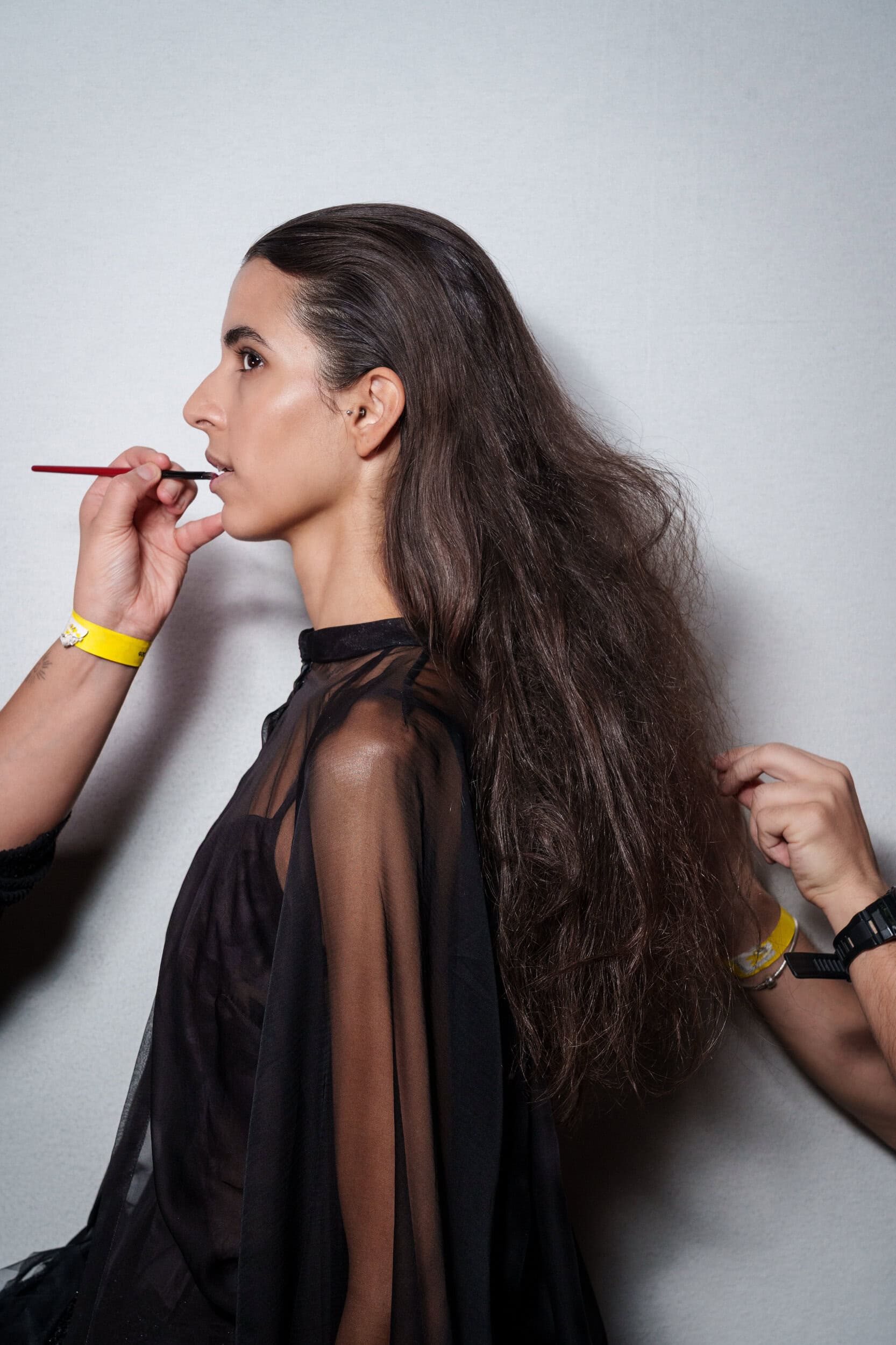 Pauline Dujancourt Fall 2026 Fashion Show Backstage