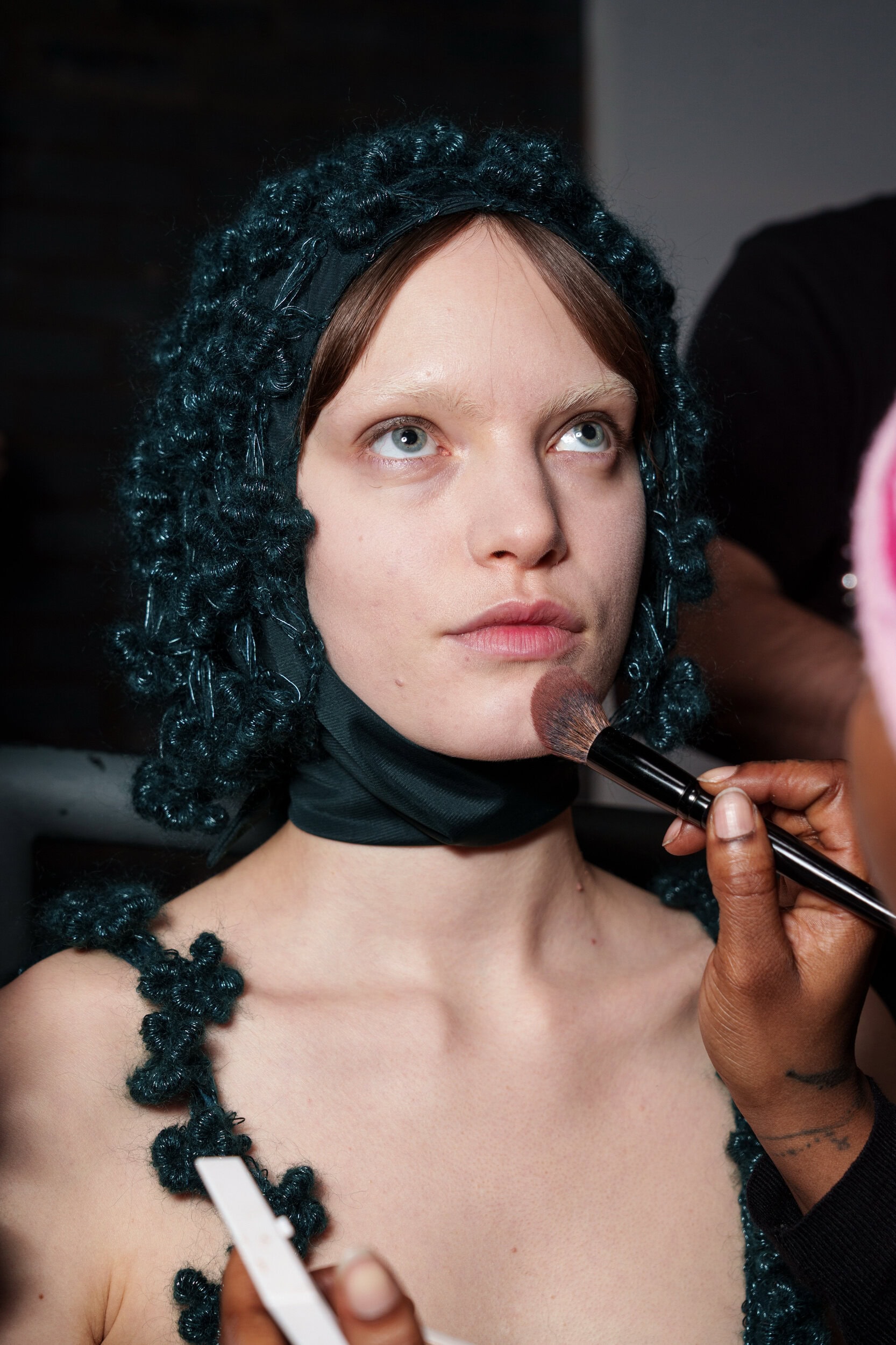 Pauline Dujancourt Fall 2026 Fashion Show Backstage