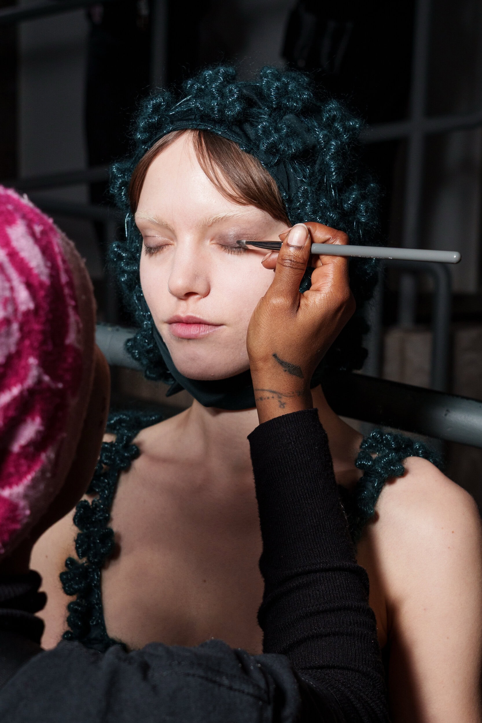 Pauline Dujancourt Fall 2026 Fashion Show Backstage