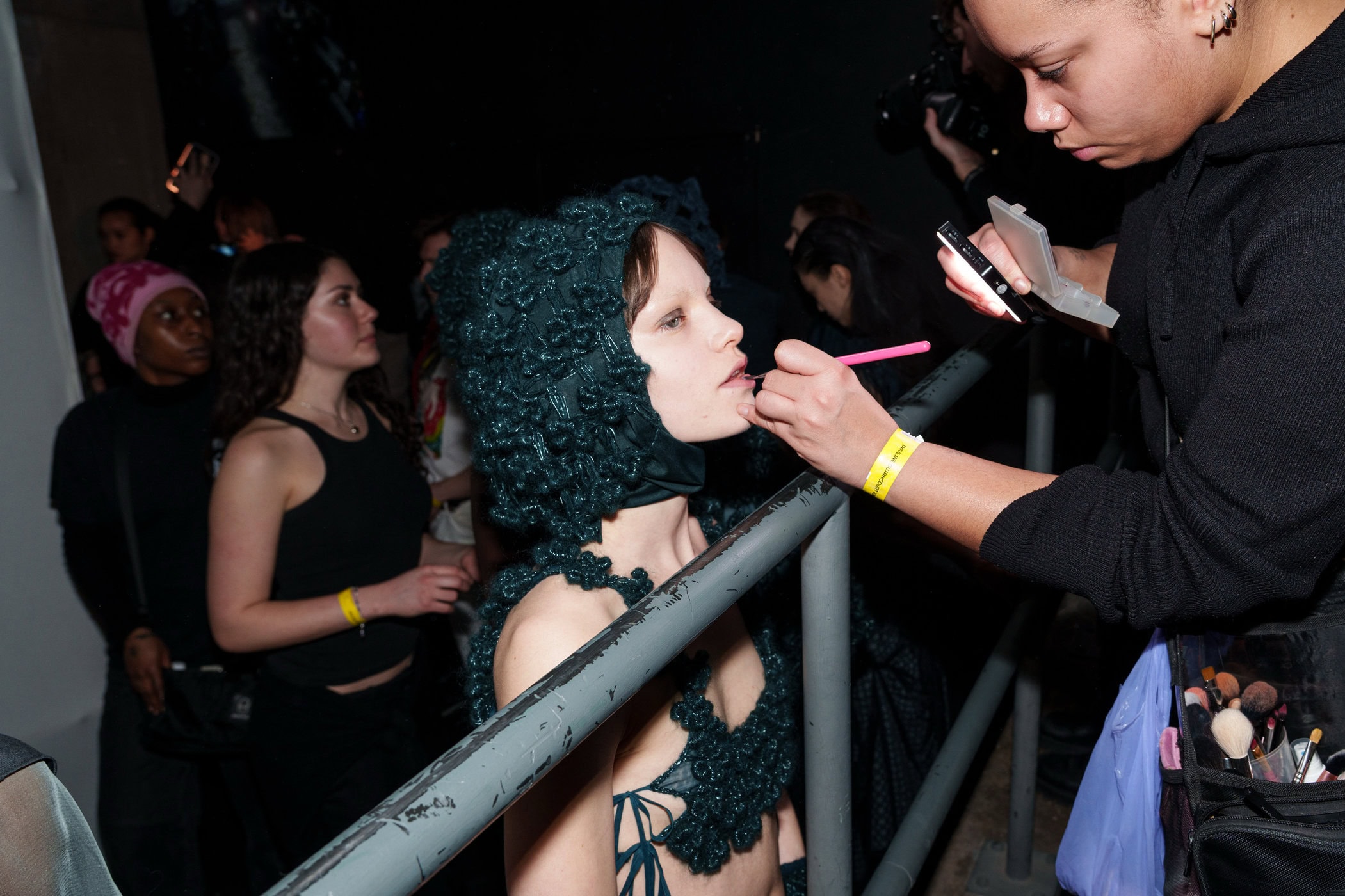 Pauline Dujancourt Fall 2026 Fashion Show Backstage