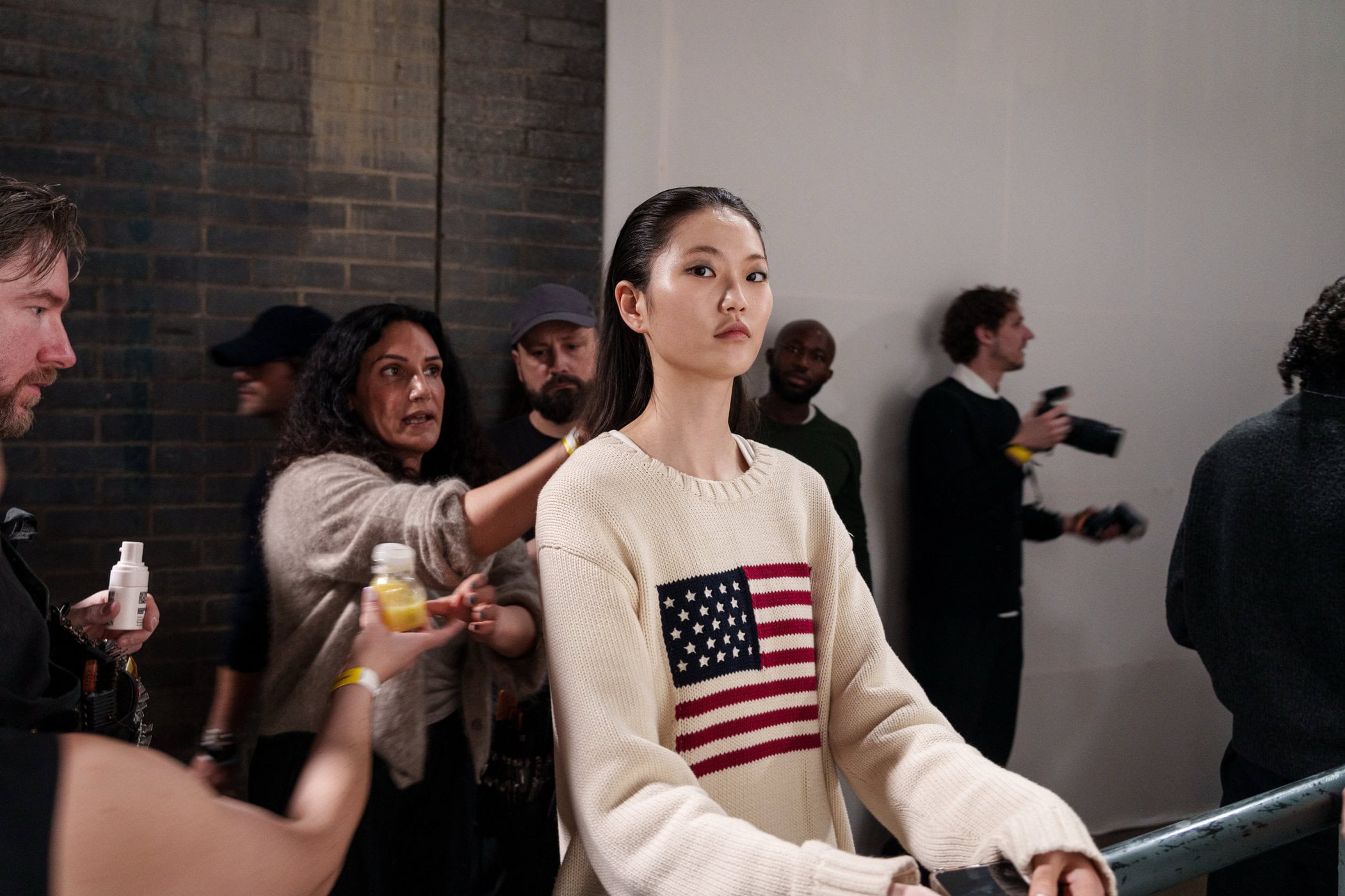 Pauline Dujancourt Fall 2026 Fashion Show Backstage