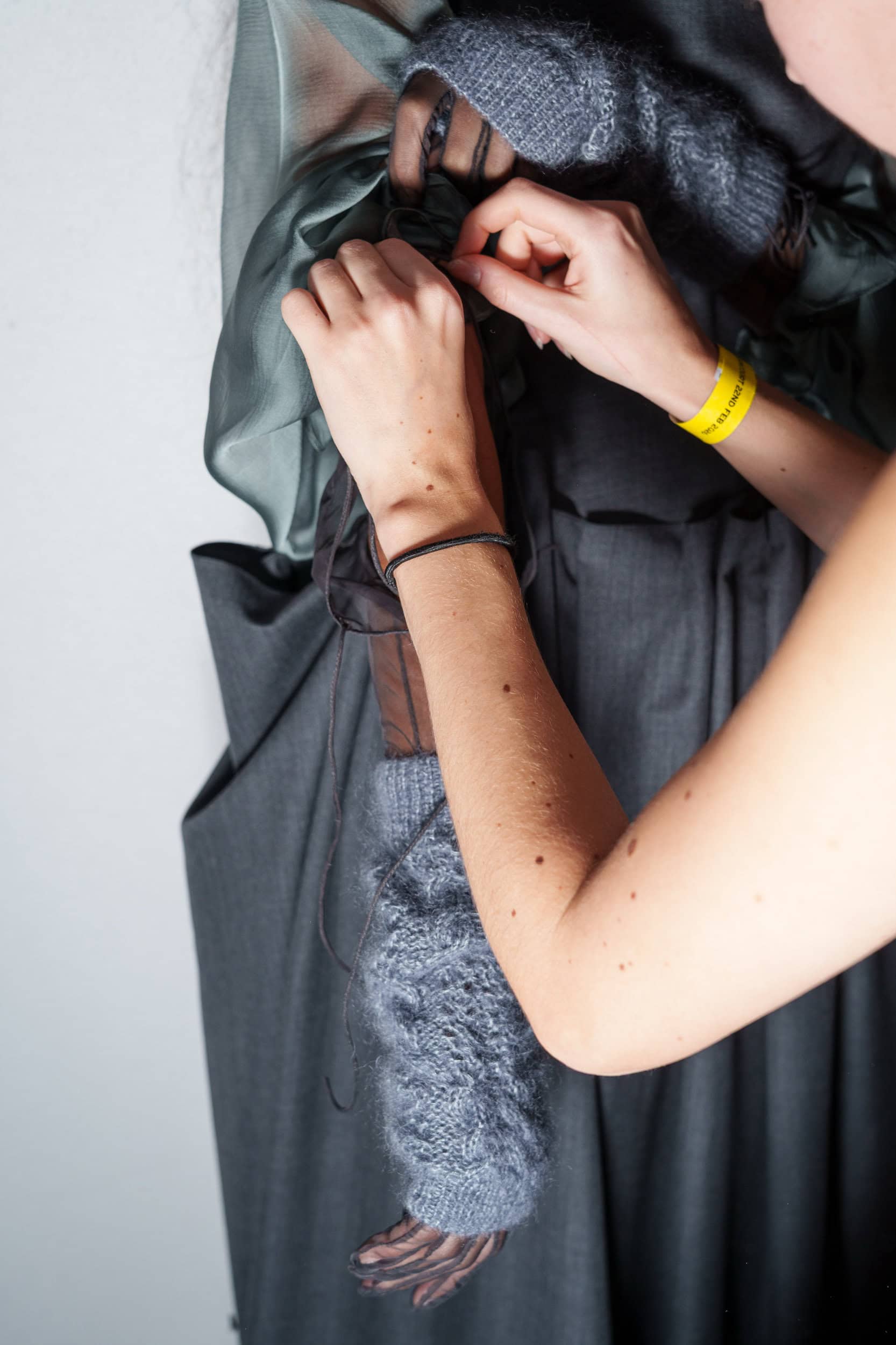 Pauline Dujancourt Fall 2026 Fashion Show Backstage