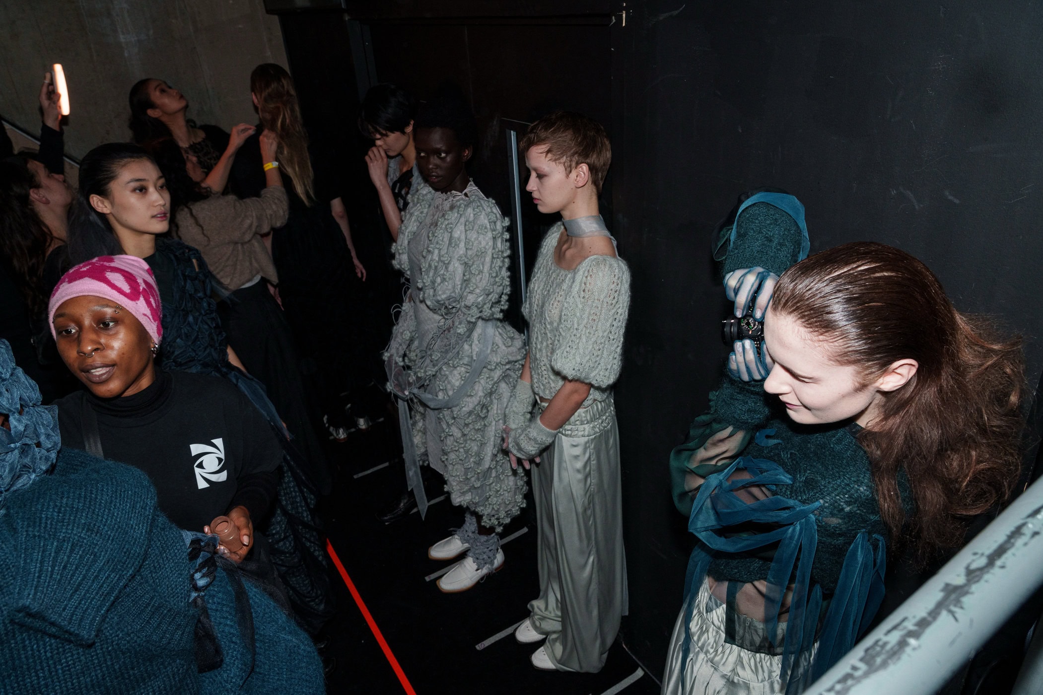 Pauline Dujancourt Fall 2026 Fashion Show Backstage