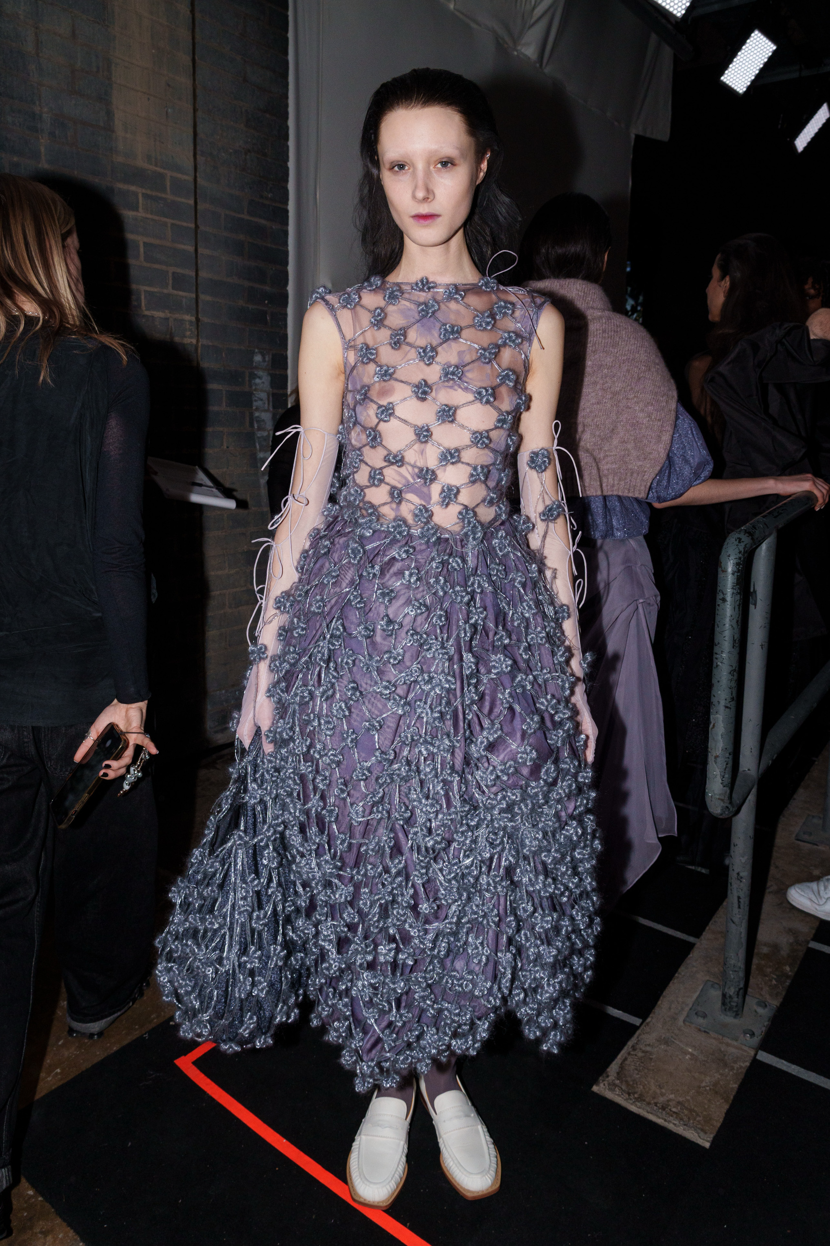 Pauline Dujancourt Fall 2026 Fashion Show Backstage