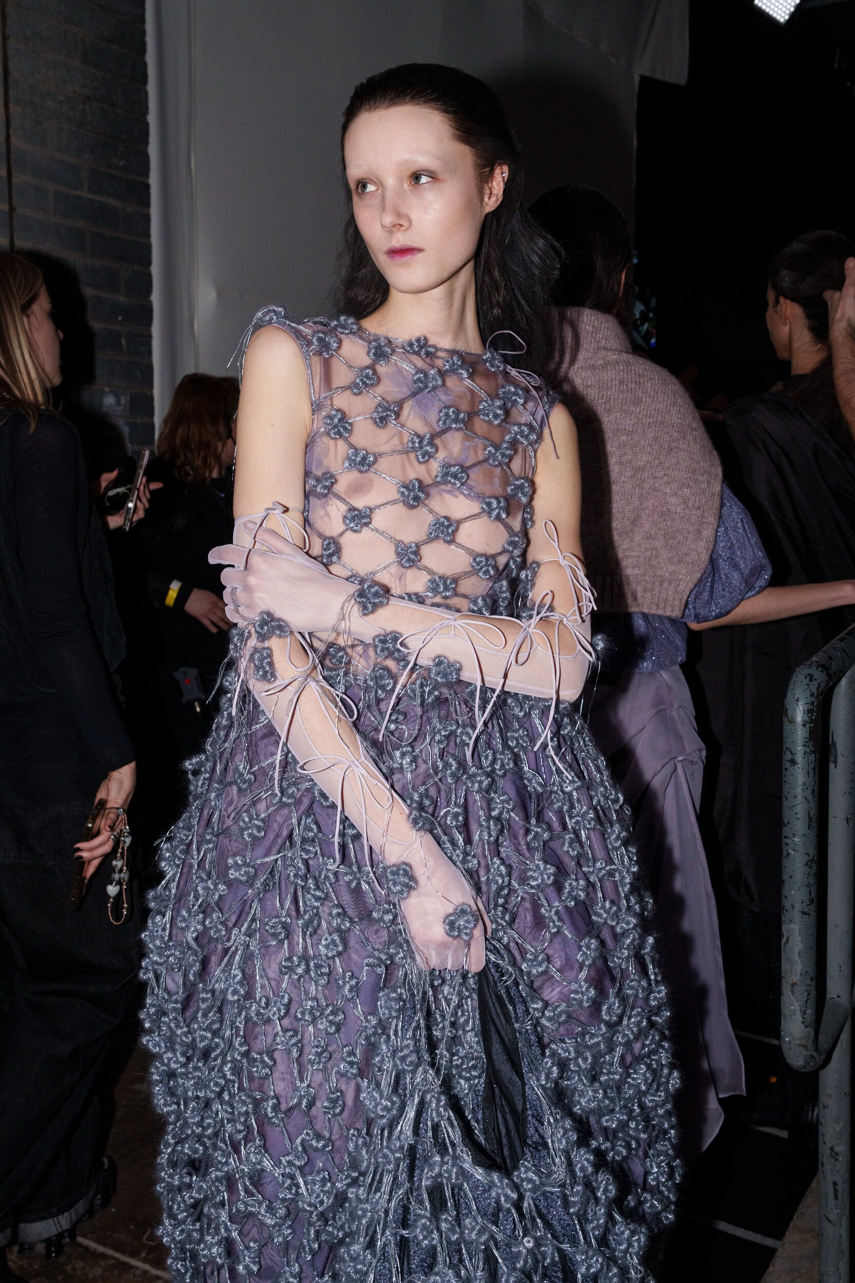 Pauline Dujancourt Fall 2026 Fashion Show Backstage