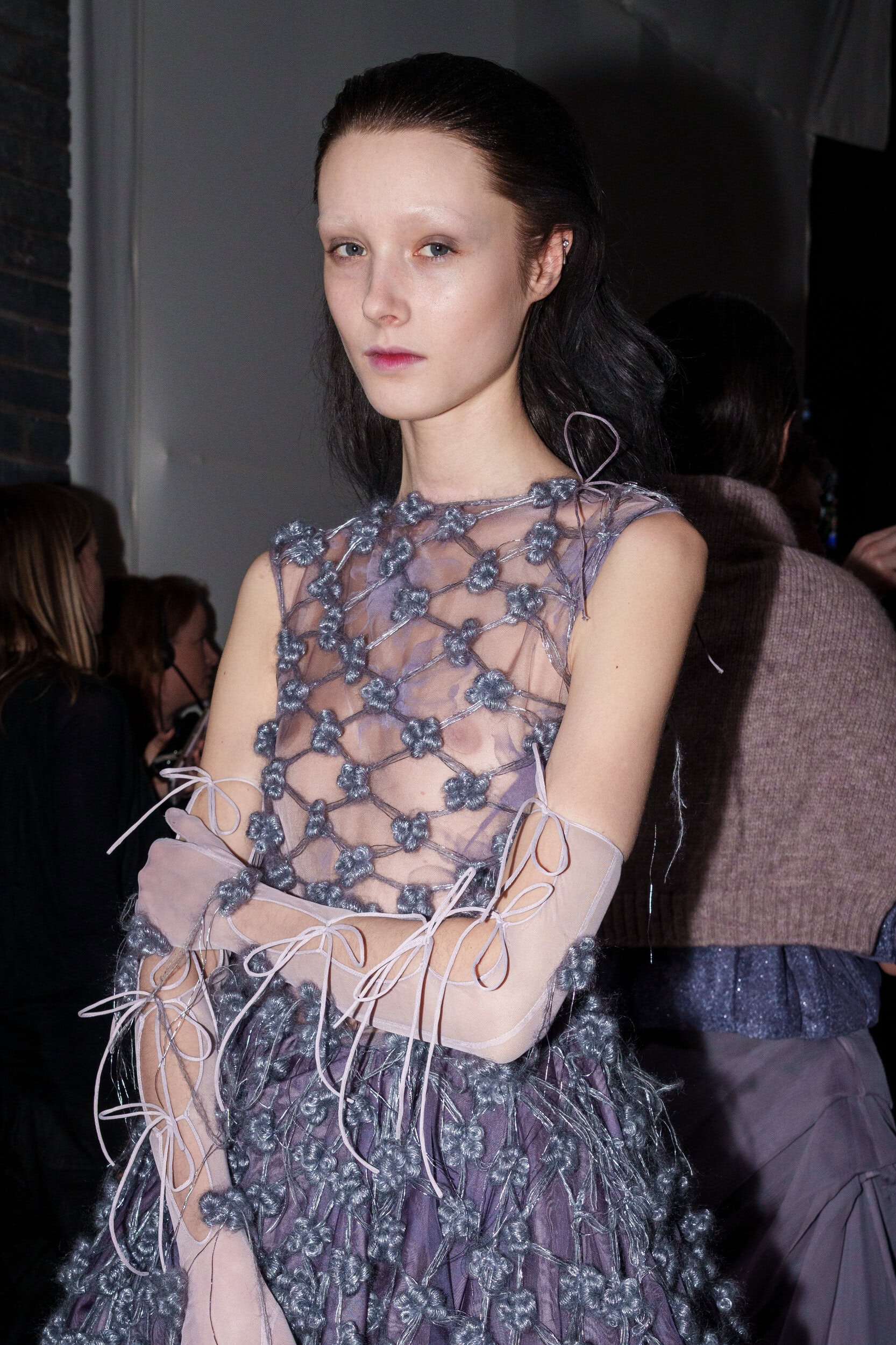 Pauline Dujancourt Fall 2026 Fashion Show Backstage