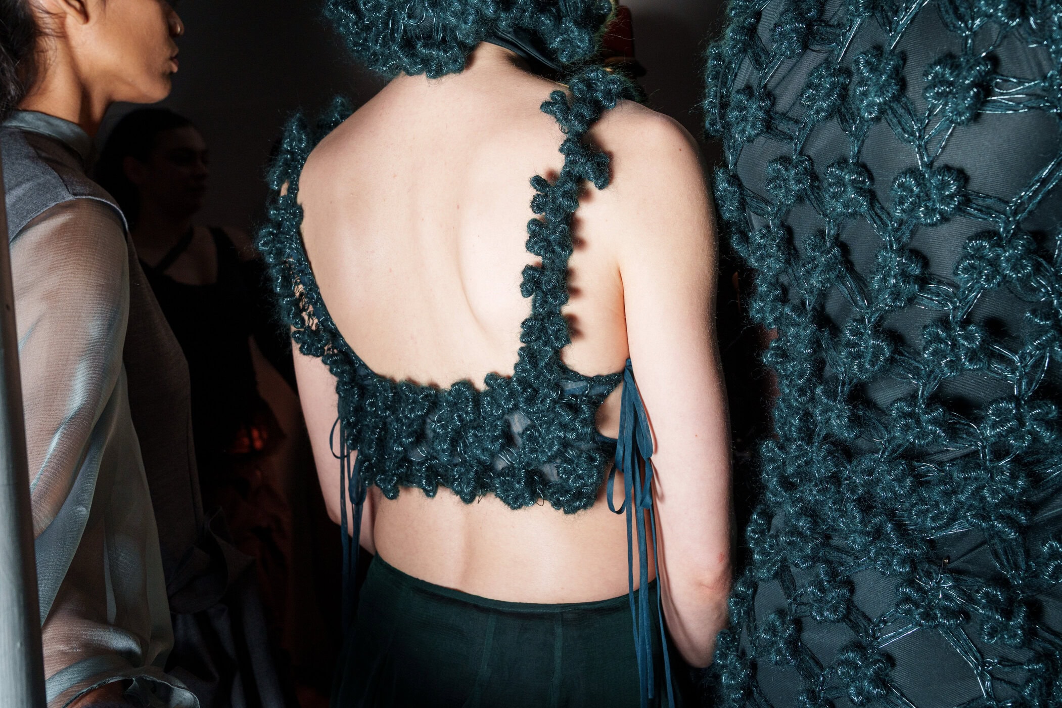 Pauline Dujancourt Fall 2026 Fashion Show Backstage