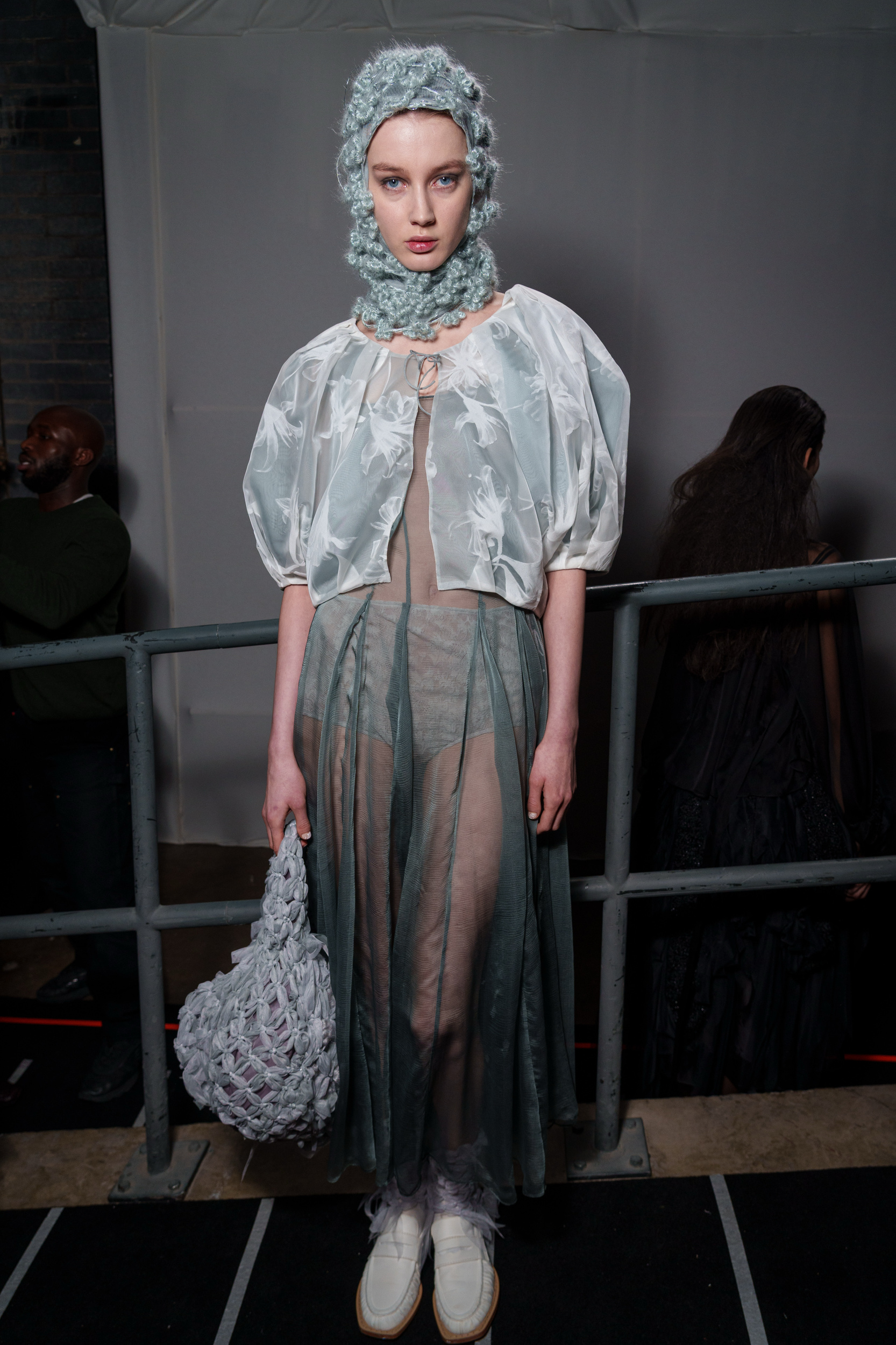 Pauline Dujancourt Fall 2026 Fashion Show Backstage